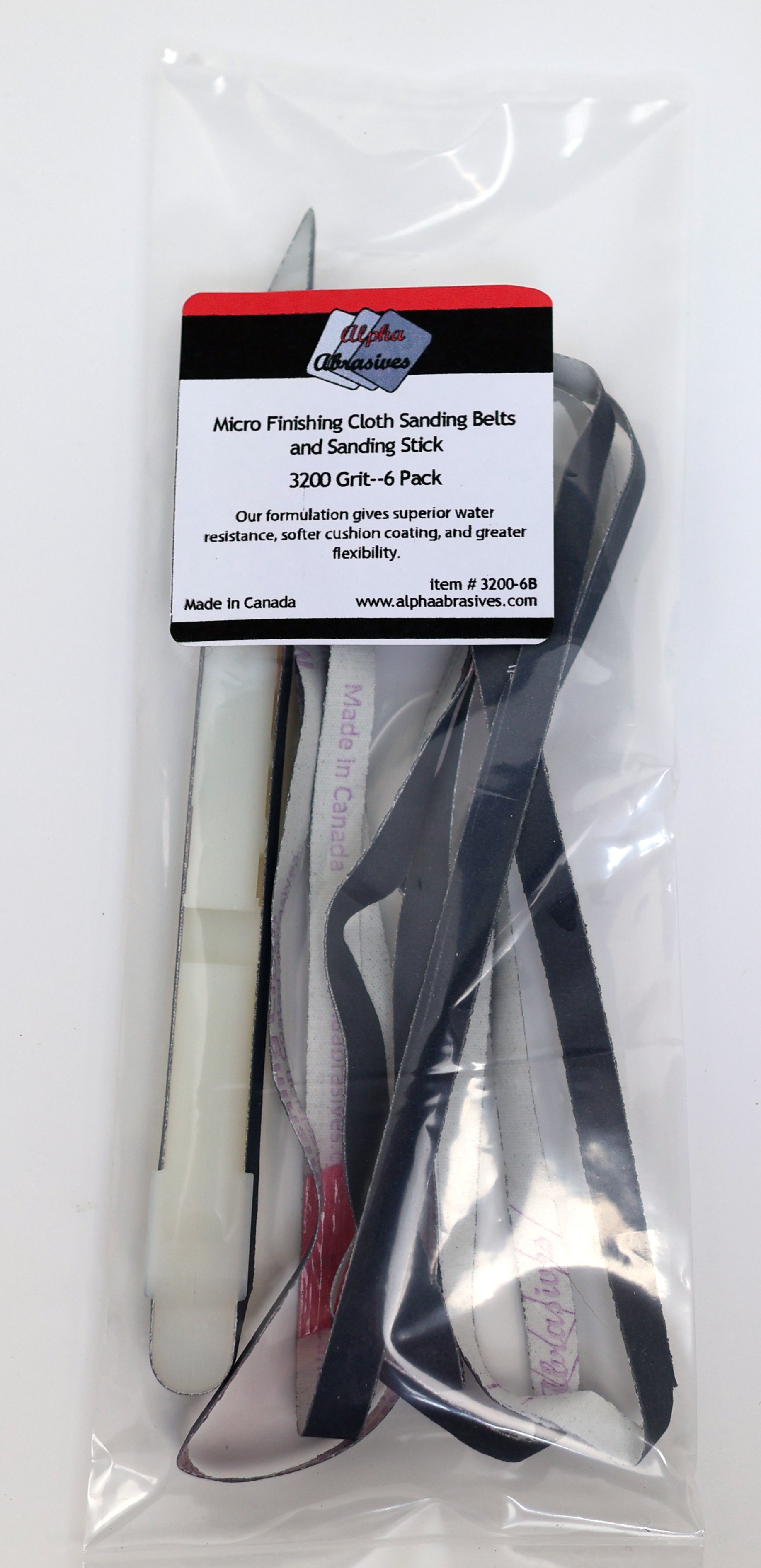 55683 Sanding Stick with Micro Cloth Abrasive Belts FlexIFile