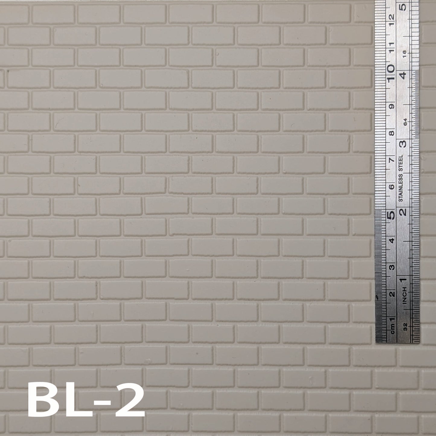 BL-2 Concrete Block Grey G ½” 1:24 7” x 24” Sheet