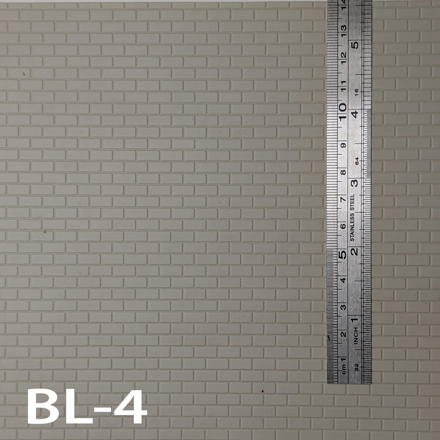 BL-4 Concrete Block Grey O ¼” / 1:50 7” x 12” Sheet