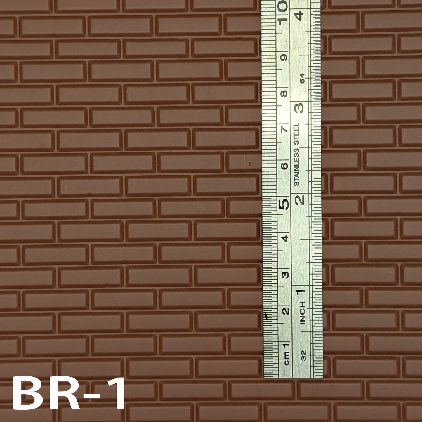 BR-1   Brick 1” / 1:12 7” x 24” Sheet