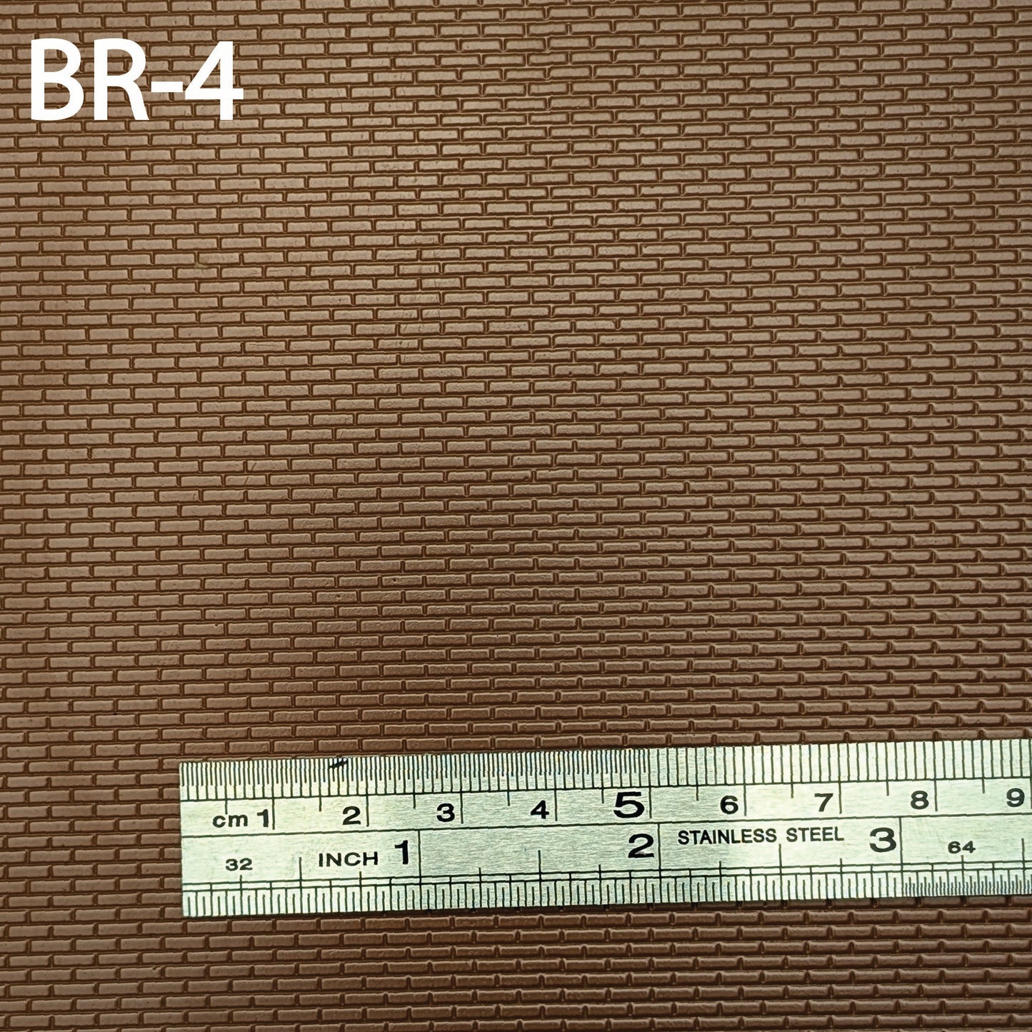 BR-4   Brick  O ¼”/  1:50  7” x 12” Sheet