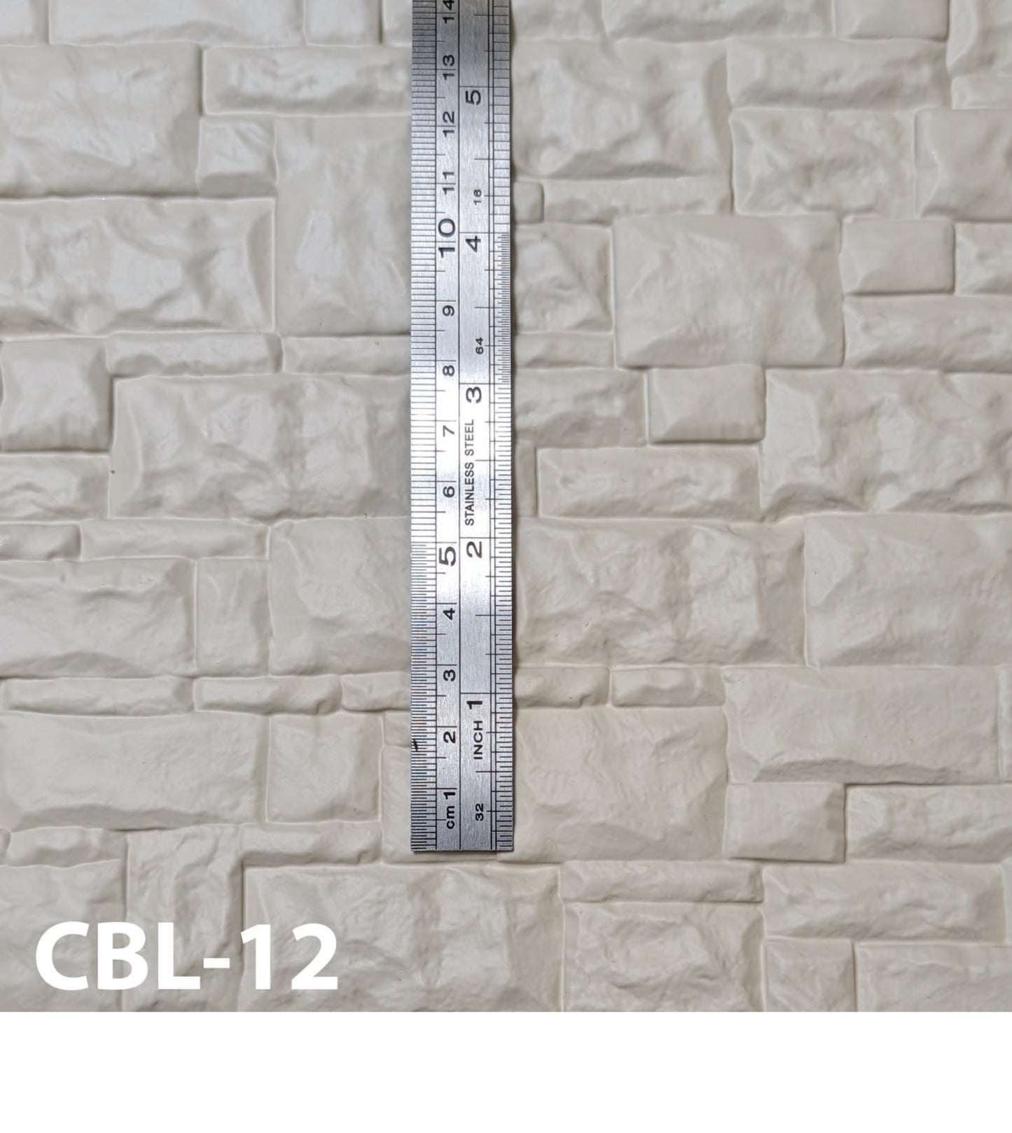 CBL-12 Castle Block Stone 1” / 1:12 14” x 24” Sheet