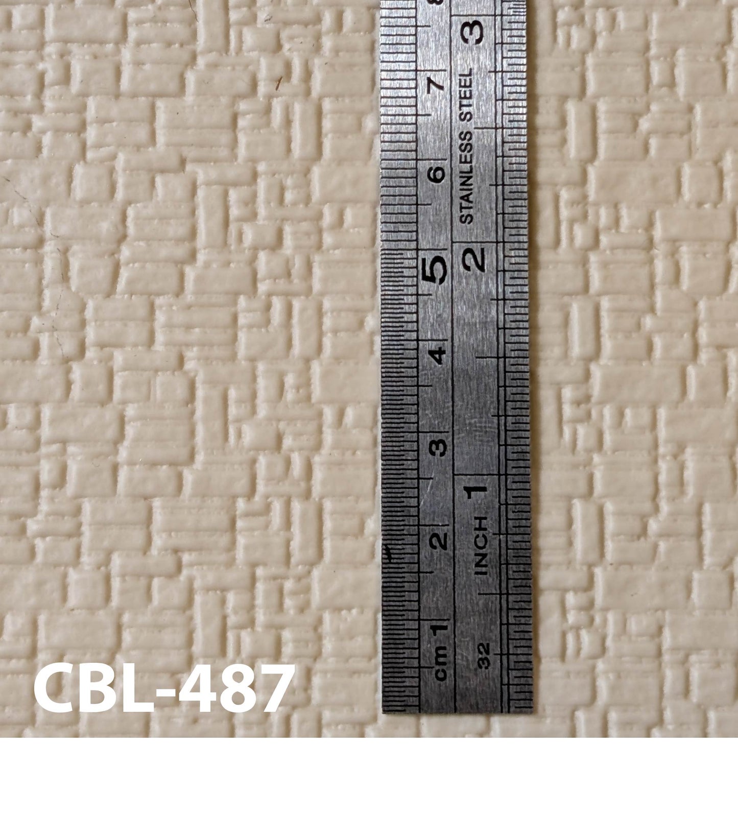 CBL-487 Castle Block Stone O 1/4" / 1:48 7” x 12” Sheet