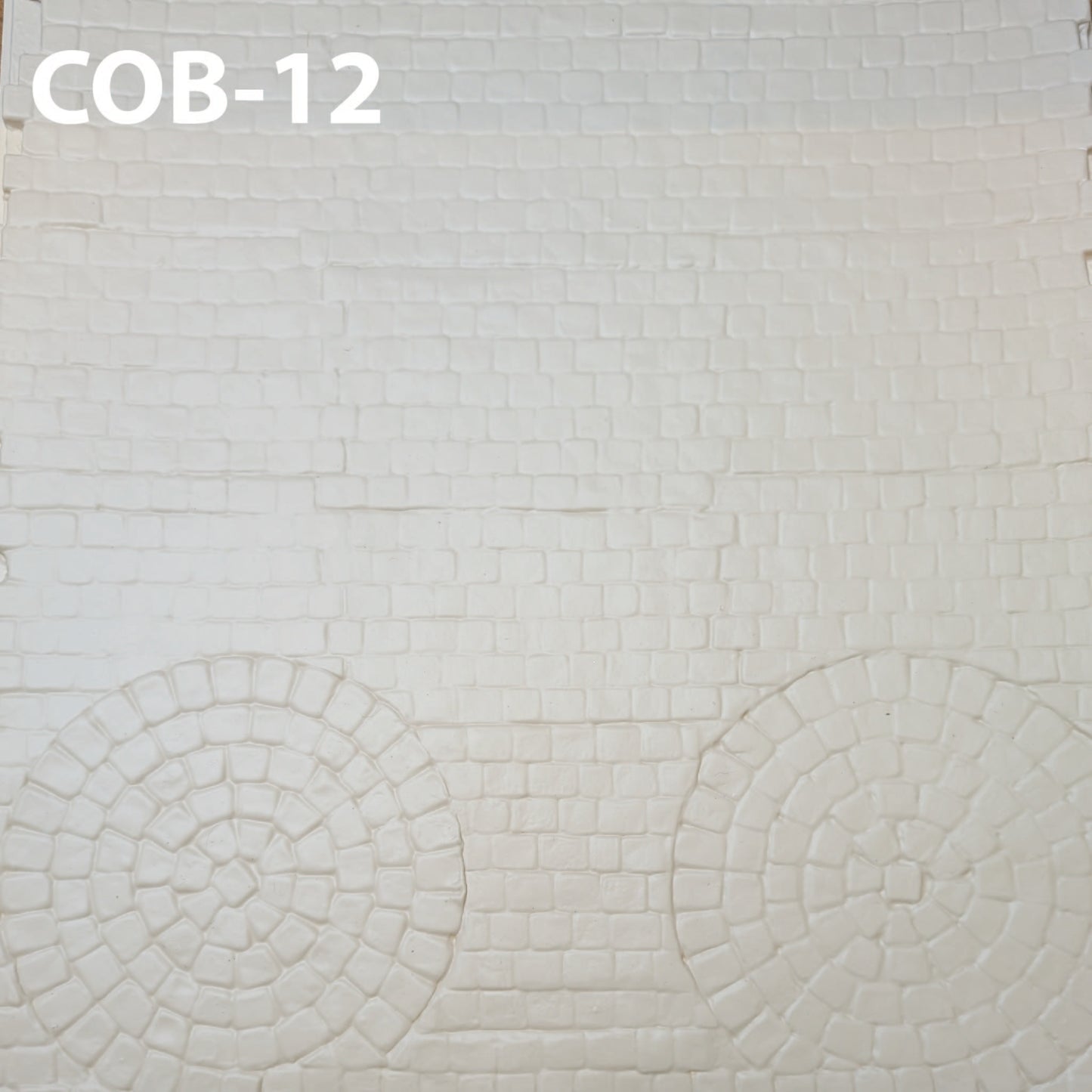 COB-12 Cobble Stone 1” / 1:12 14” x 24” Sheet