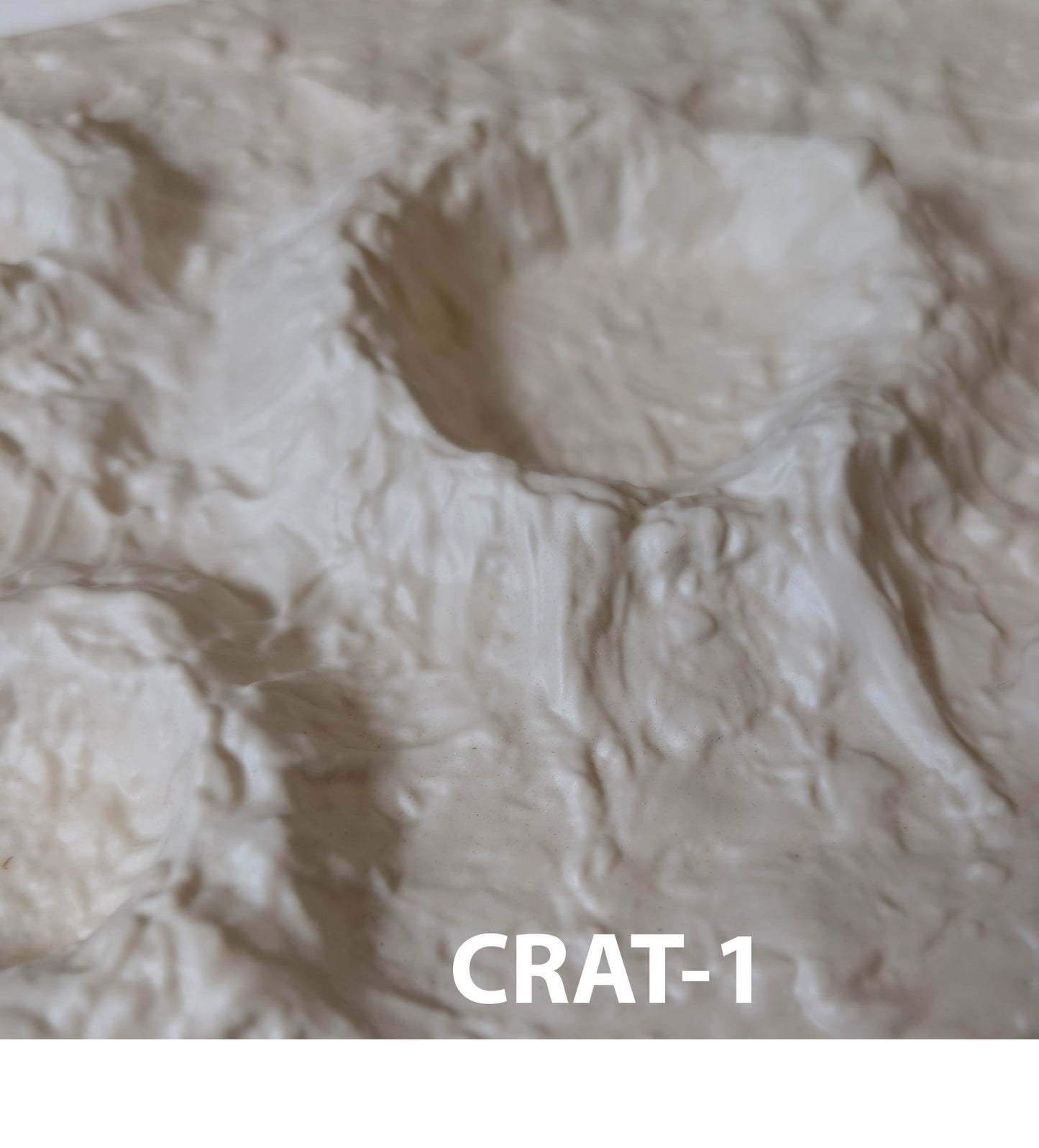 CRAT-1 Craters Various Sizes 7” x 12” Sheet