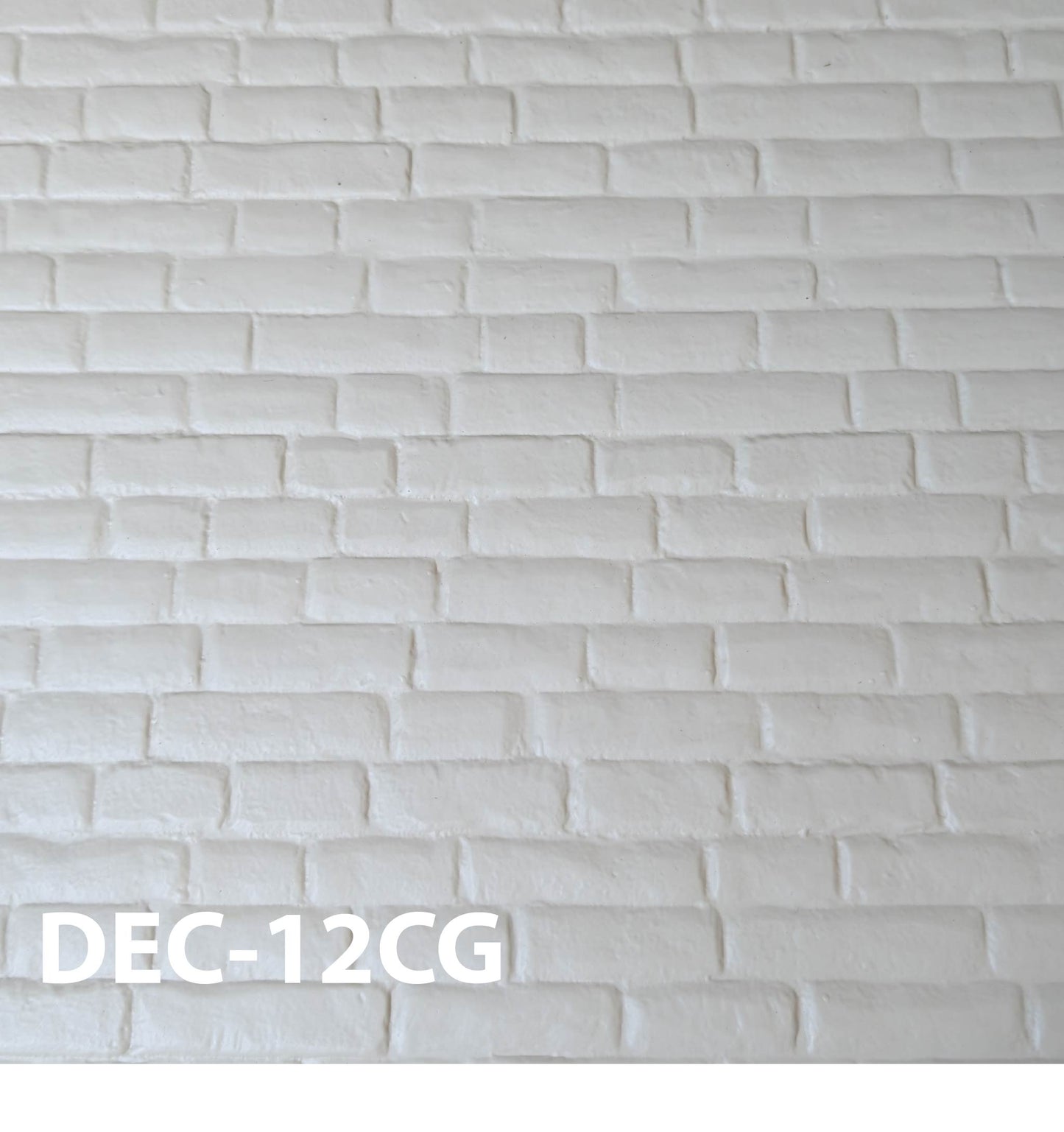 DEC-12CG  Decorative Accent Brick Trim 1" / 1:12  7” x 24” Sheet