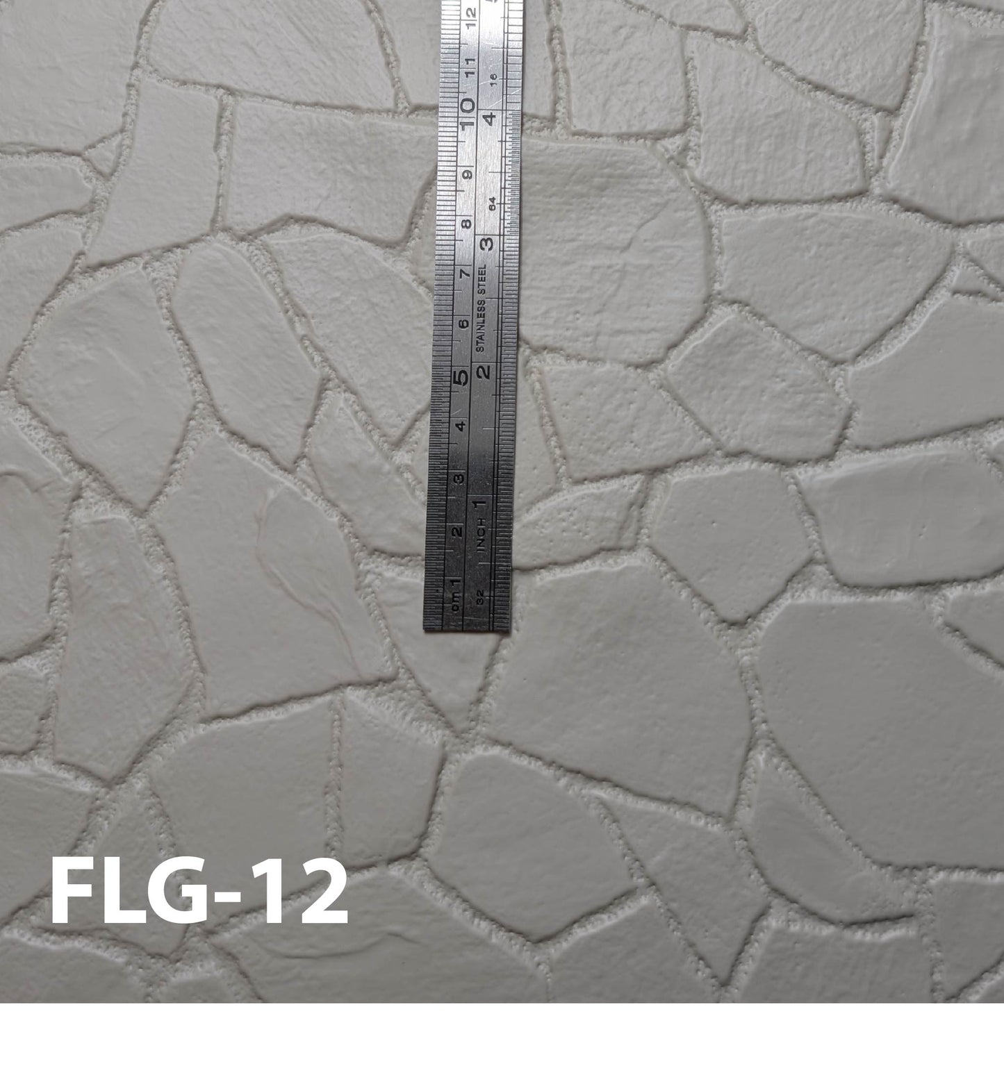 FLG-12  Flagstone Grey 1” / 1:12  14” x 24” Sheet