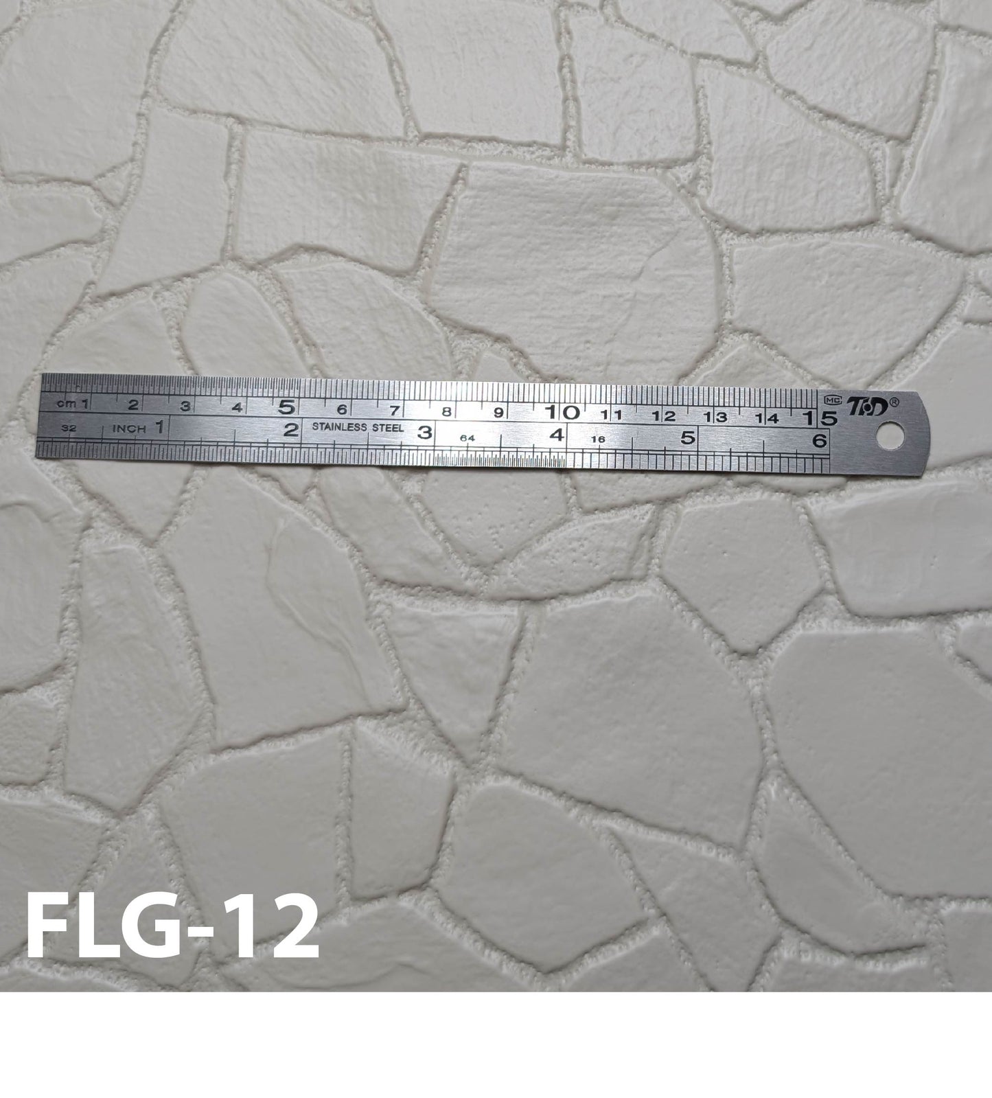 FLG-12  Flagstone Grey 1” / 1:12  14” x 24” Sheet