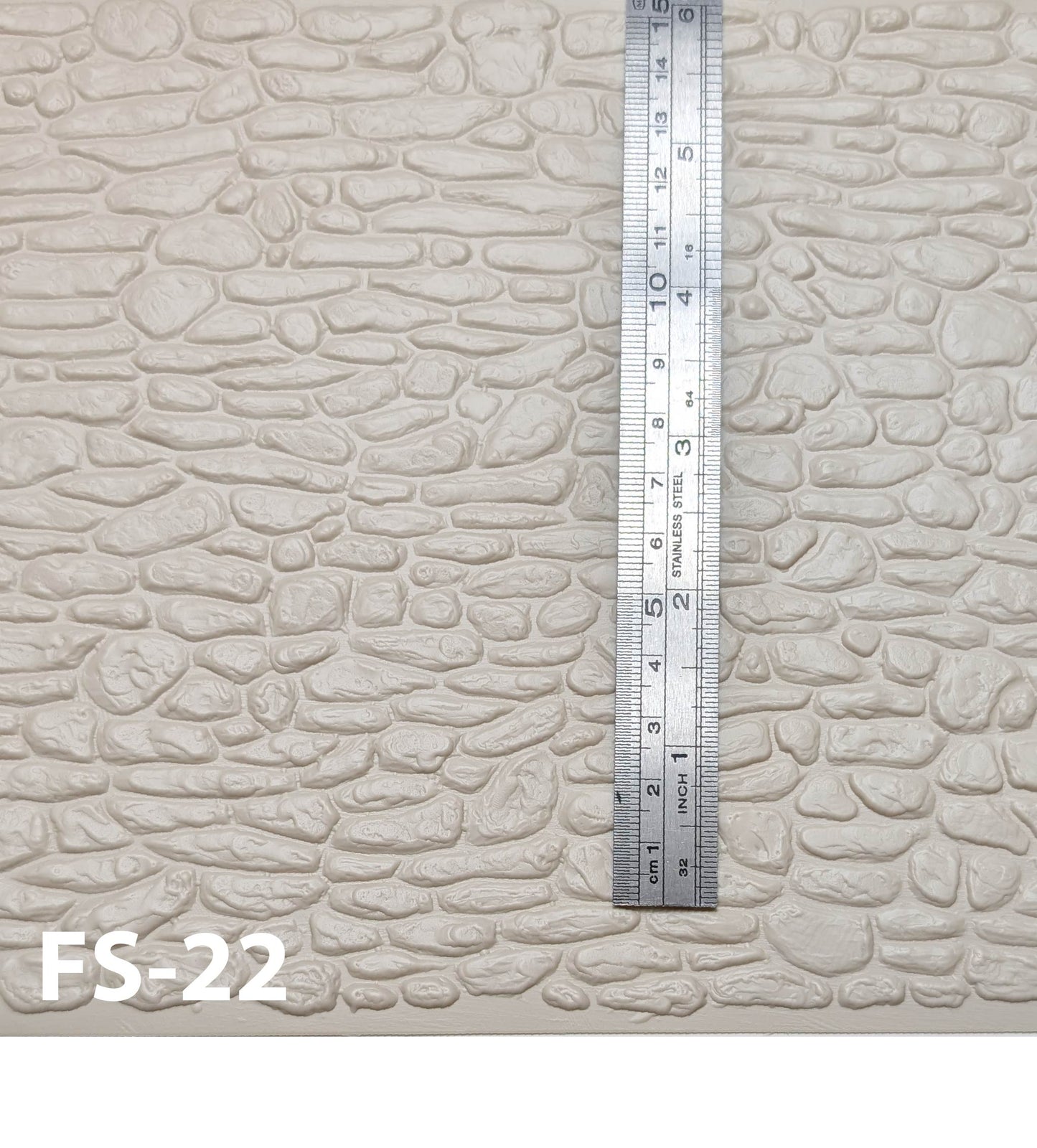 FS-22 Fieldstone G ½” / 1:24 7” x 12” Sheet