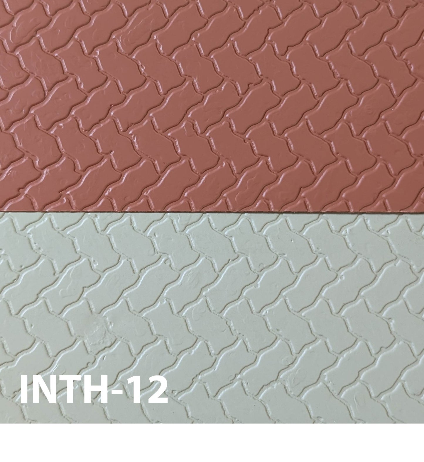 INTH-12  Interlocking Pavers  1” / 1:12  14” x 24” Sheet