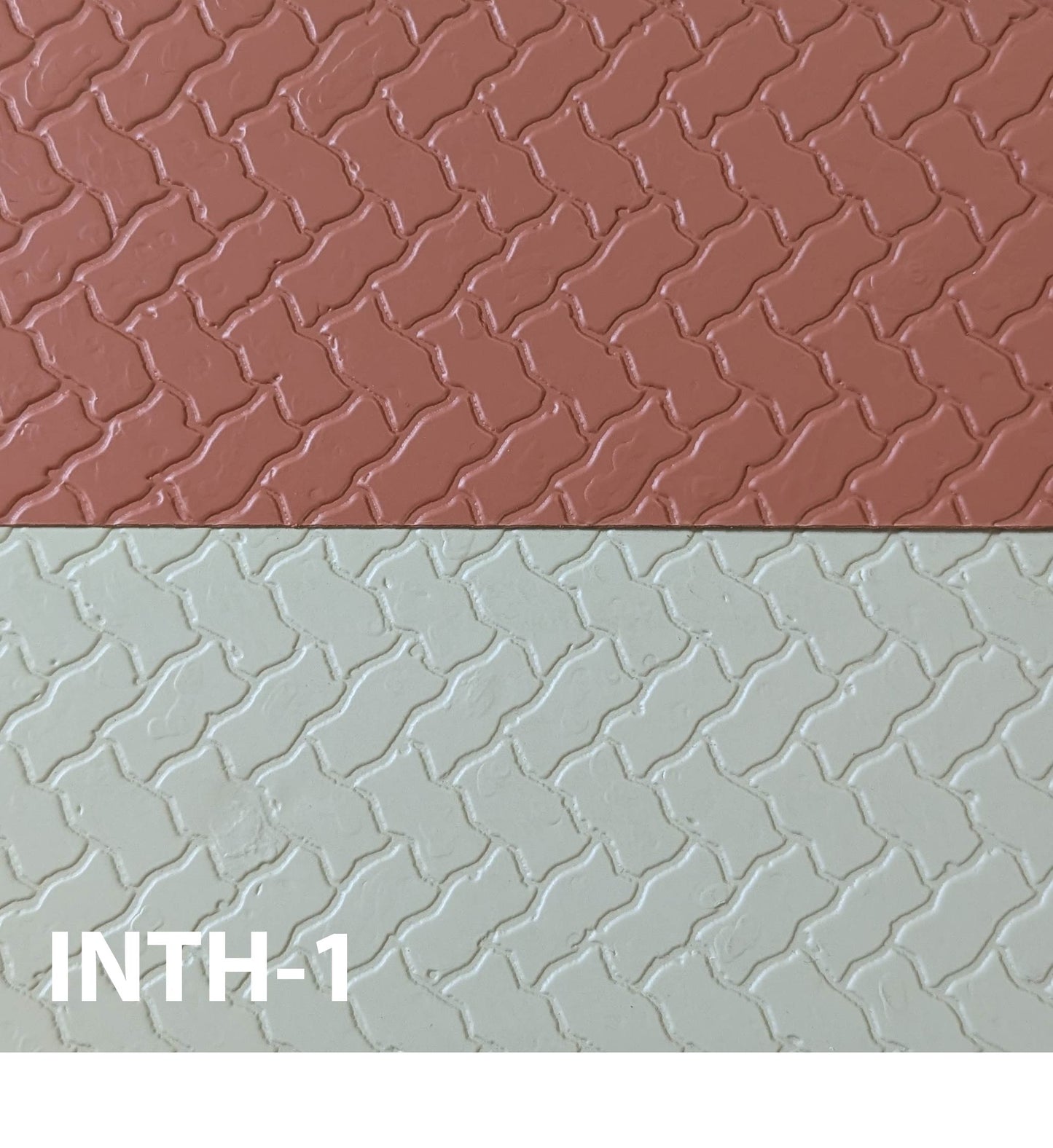 INTH-1 Interlocking Pavers 1” / 1:12 7” x 24” Sheet