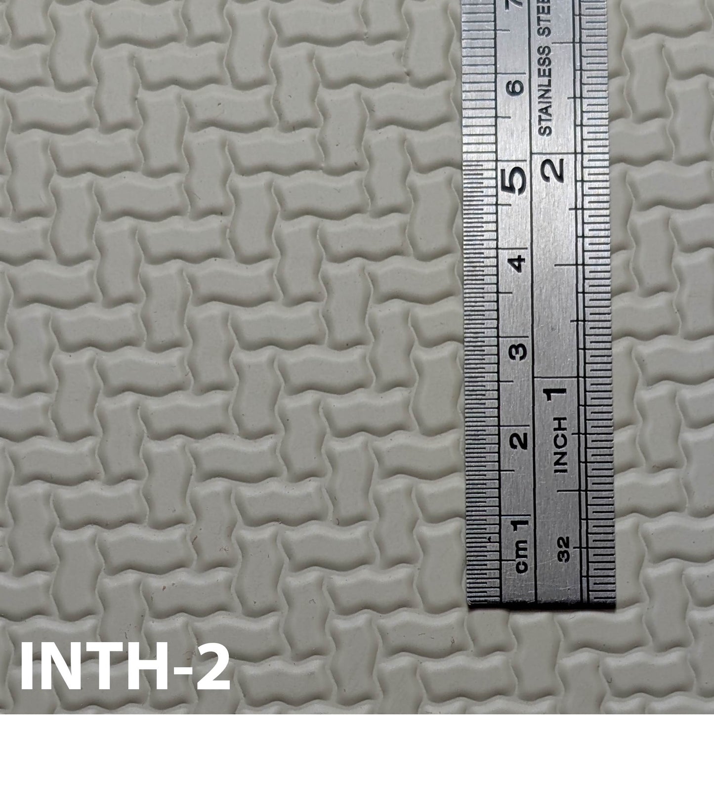 INTH-2 Interlocking Pavers 1:24 7” x 24” Sheet
