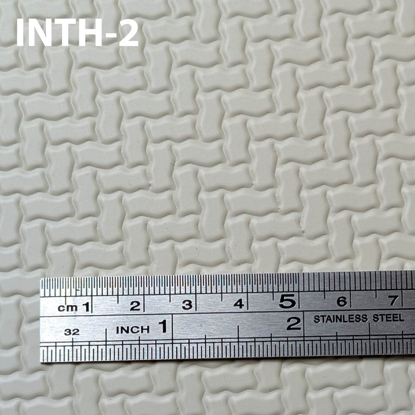 INTH-2 Interlocking Pavers 1:24 7” x 24” Sheet