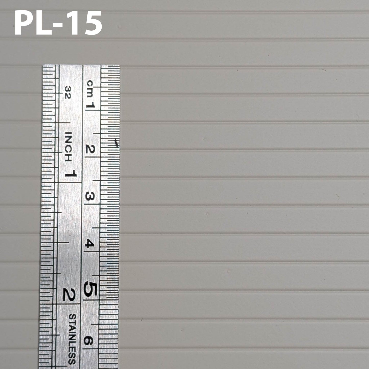 PL-15  Planking Grey 1/16” / 1.5mm  7” x 12” Sheet