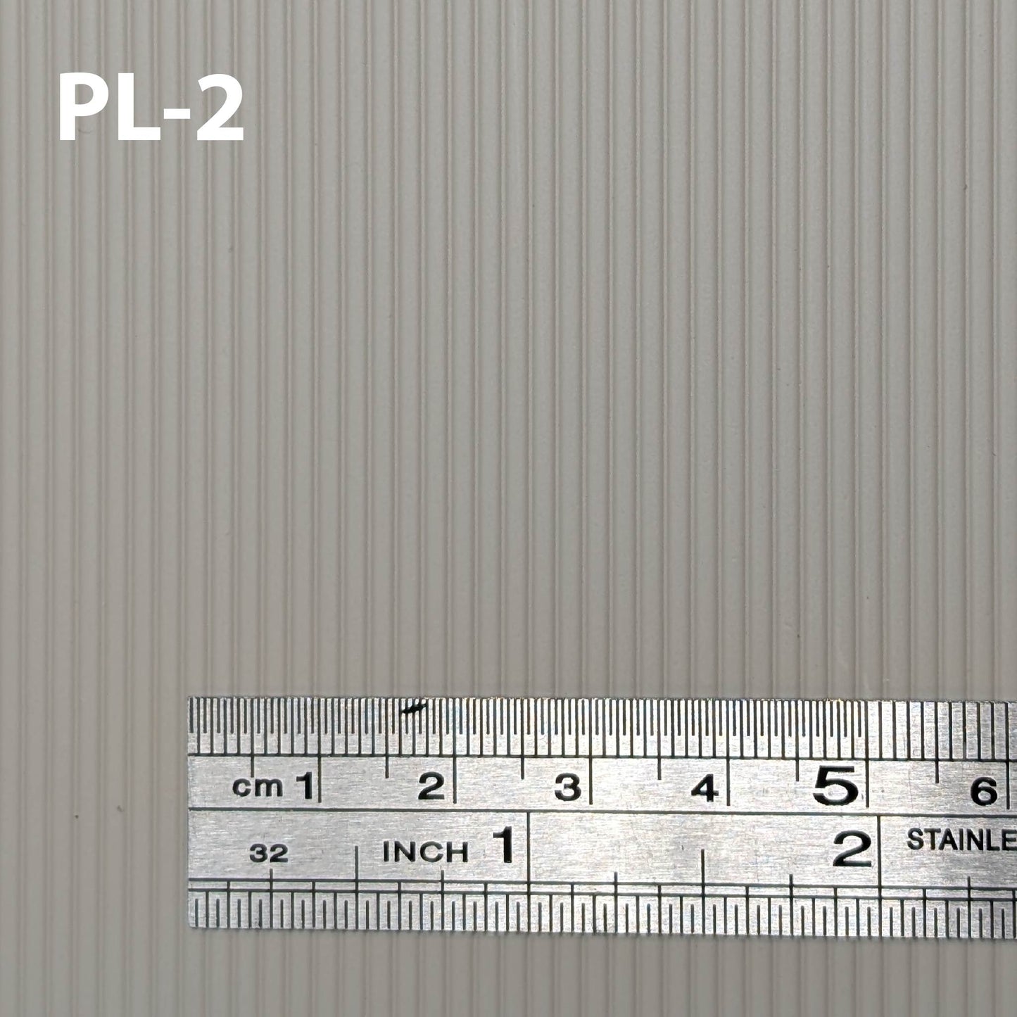 PL-2  Planking Grey 3/32” / 2mm  7” x 12” Sheet