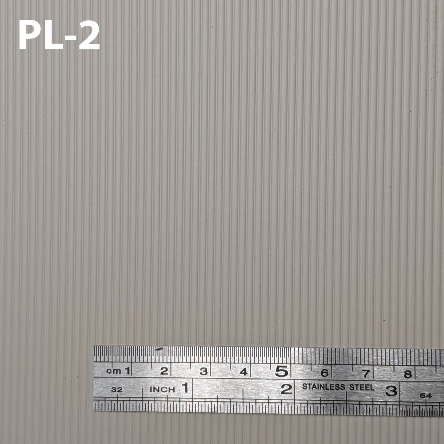 PL-2  Planking Grey 3/32” / 2mm  7” x 12” Sheet