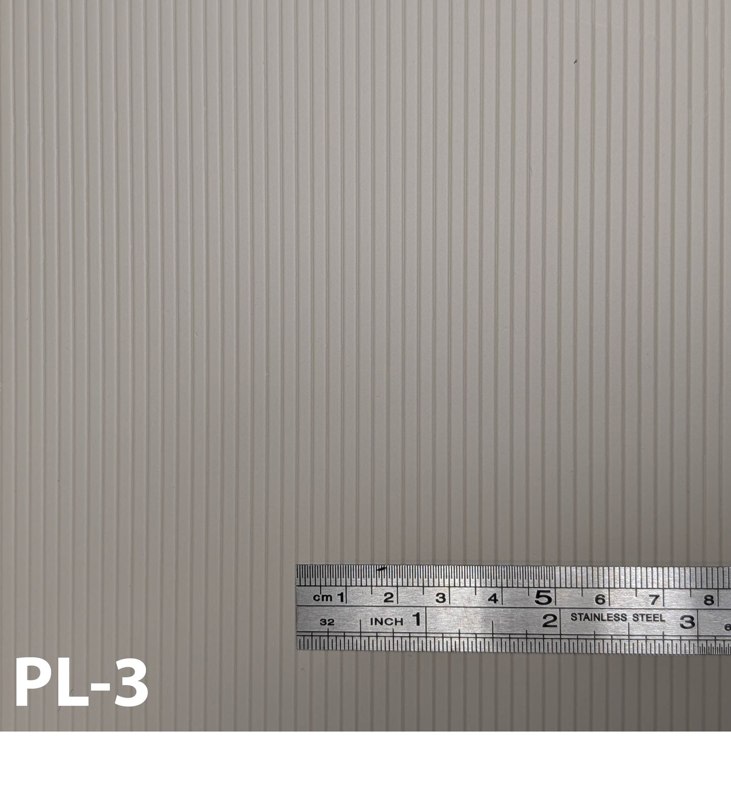 PL-3  Planking Grey ⅛” / 3mm  7” x 12” Sheet