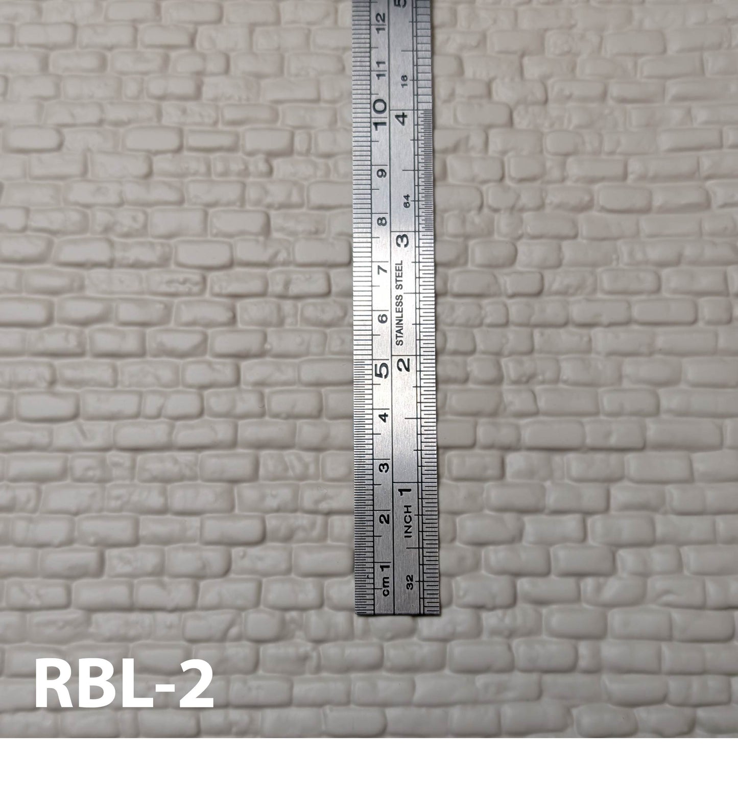 RBL-2 Rustic Brick/Block 1:24/1:12 14” x 24” Sheet