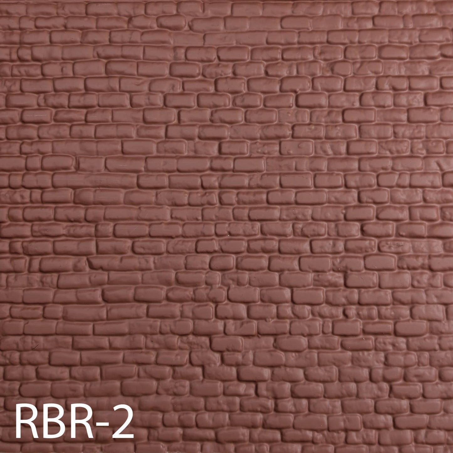 RBR-2  Rough Brick G ½” /  1:24  7” x 24” Sheet