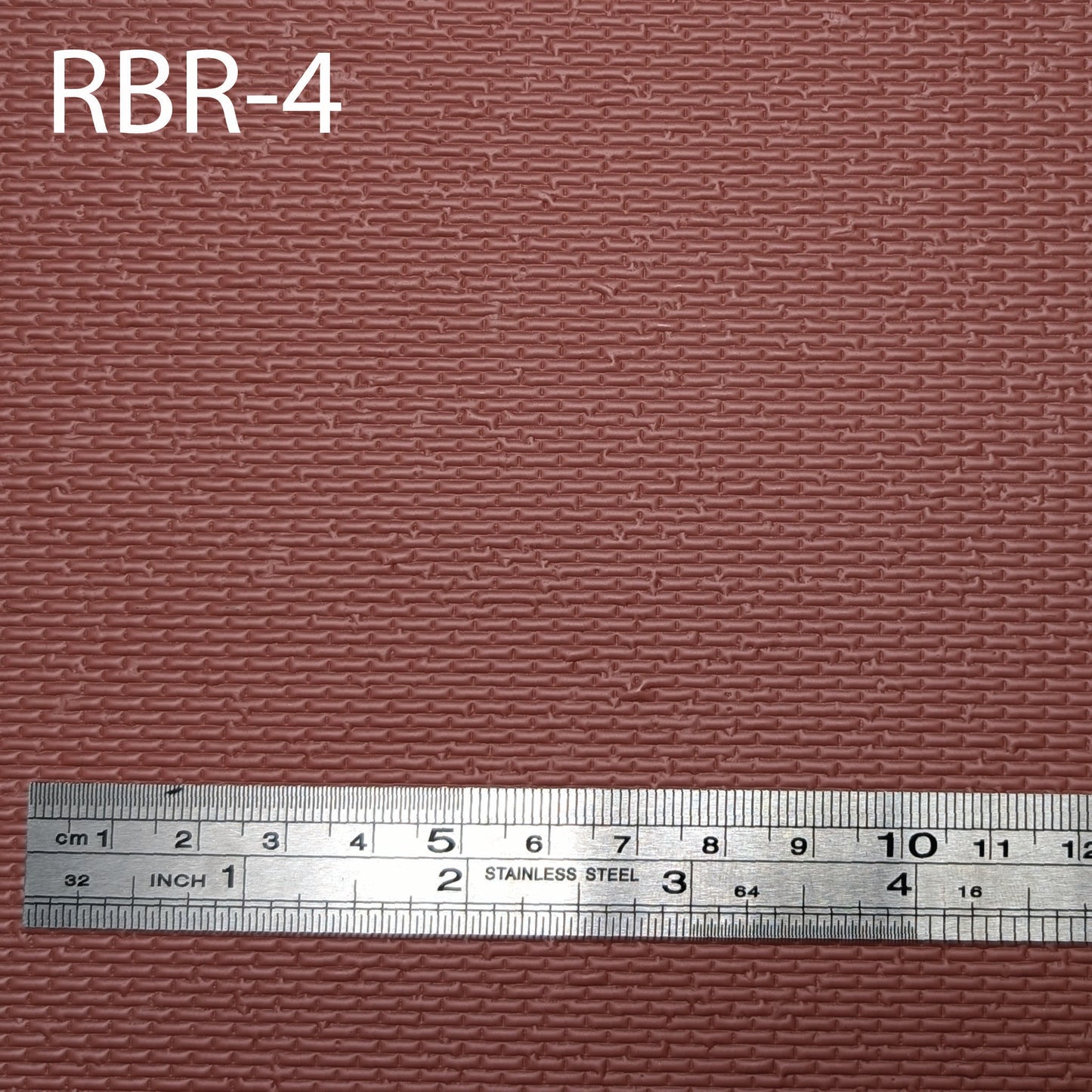 RBR-4  Rough Brick O ¼” / 1:48  7” x 12” Sheet