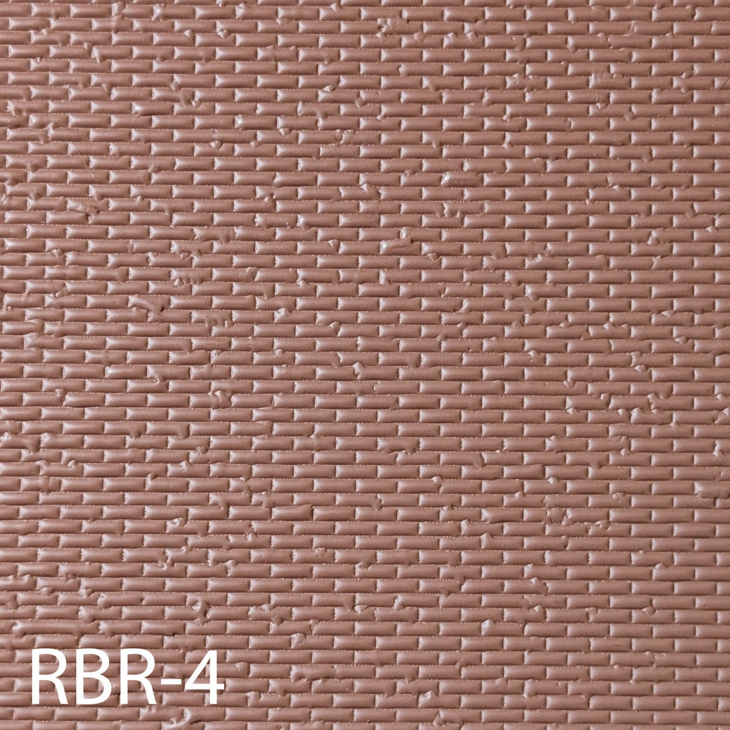 RBR-4  Rough Brick O ¼” / 1:48  7” x 12” Sheet