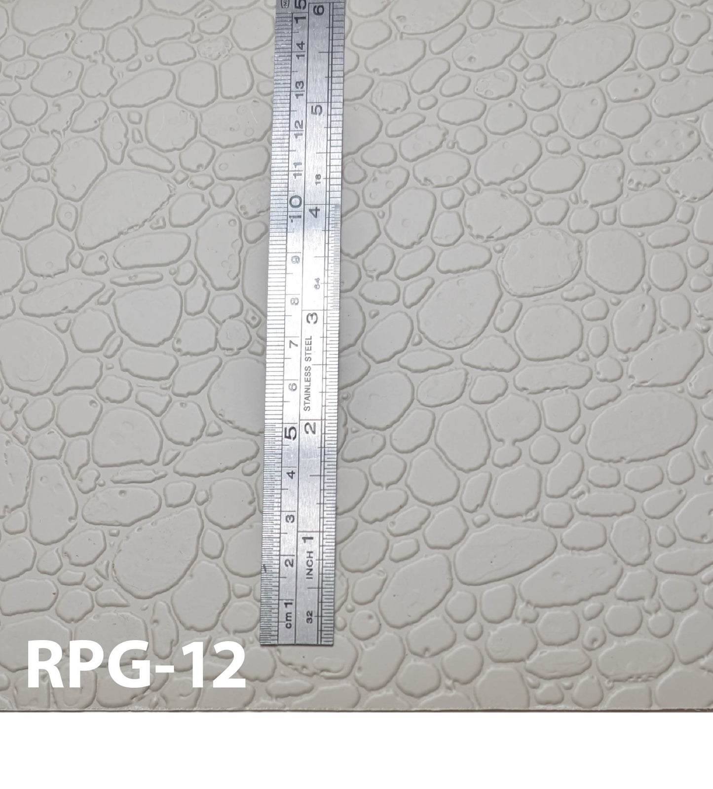 RPG-12 Pebbles 1” / 1:12 14” x 24” Sheet
