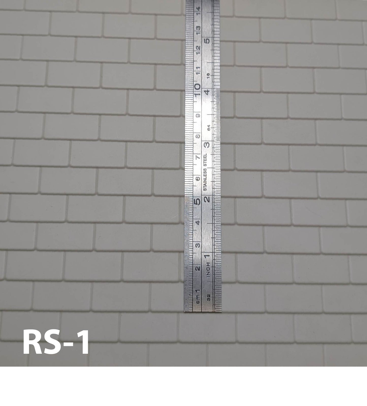 RS-1 Asphalt Shingles 1” / 1:12 7” x 24” Sheet