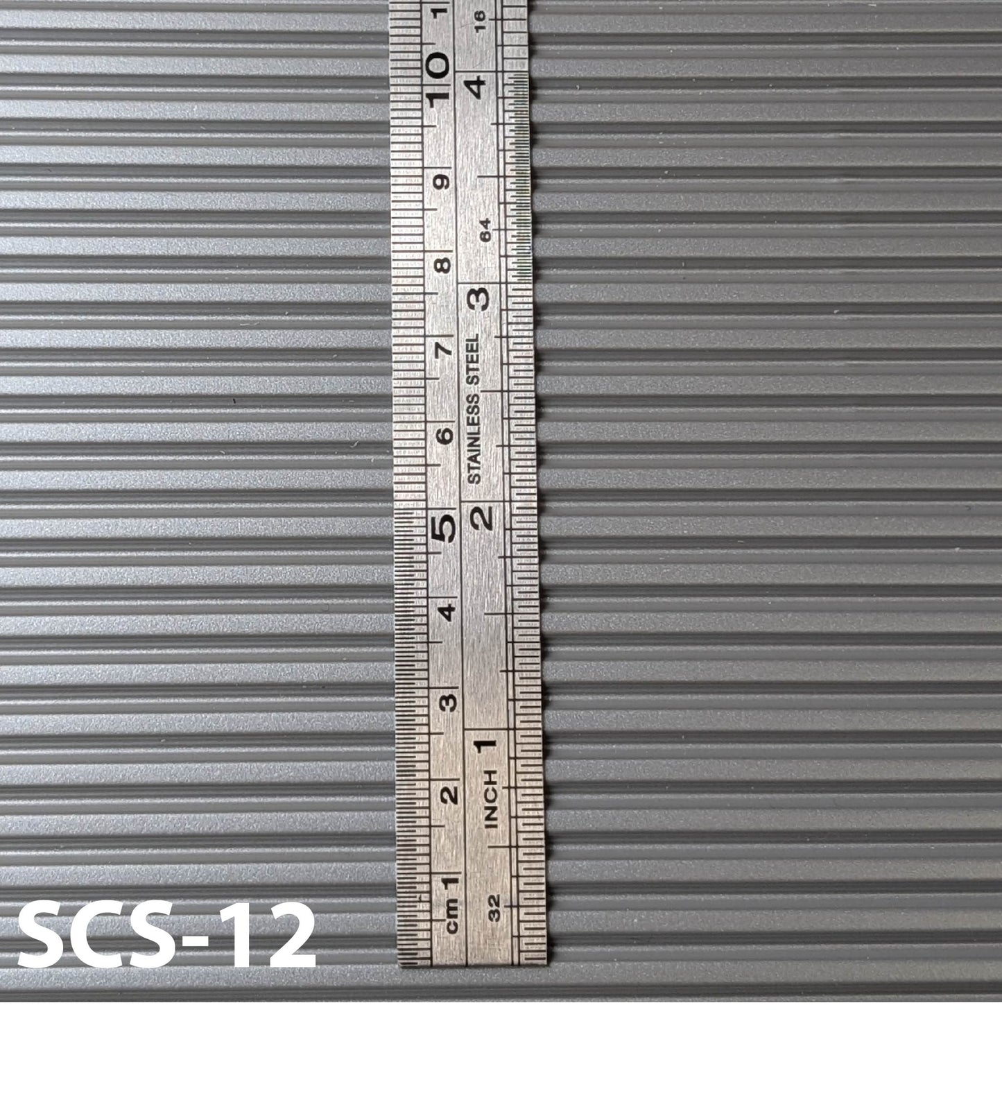 SCS-12 Corrugated 1:32 7” x 24” Sheet