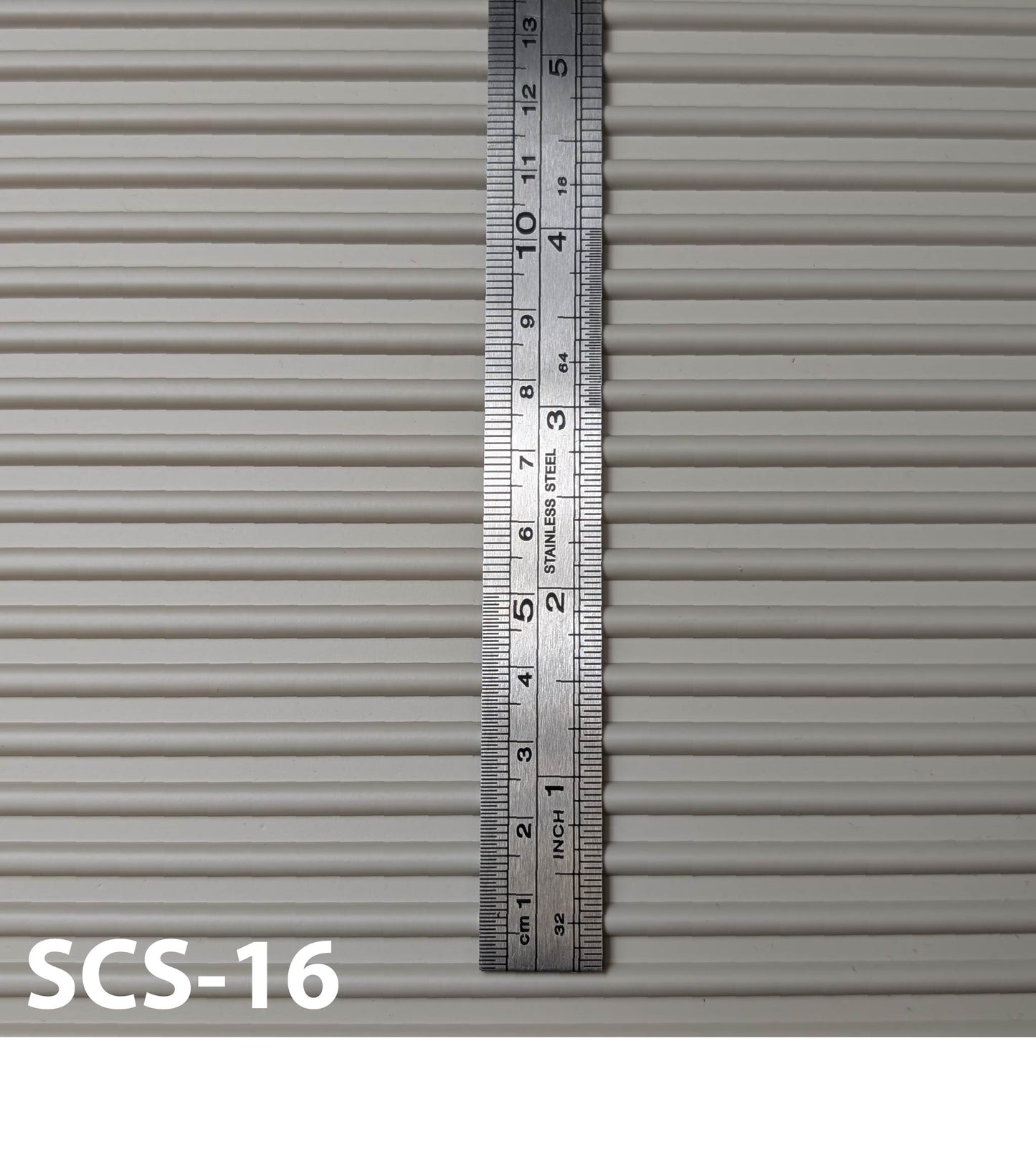 SCS-16 Corrugated 1:24 7” x 24” Sheet