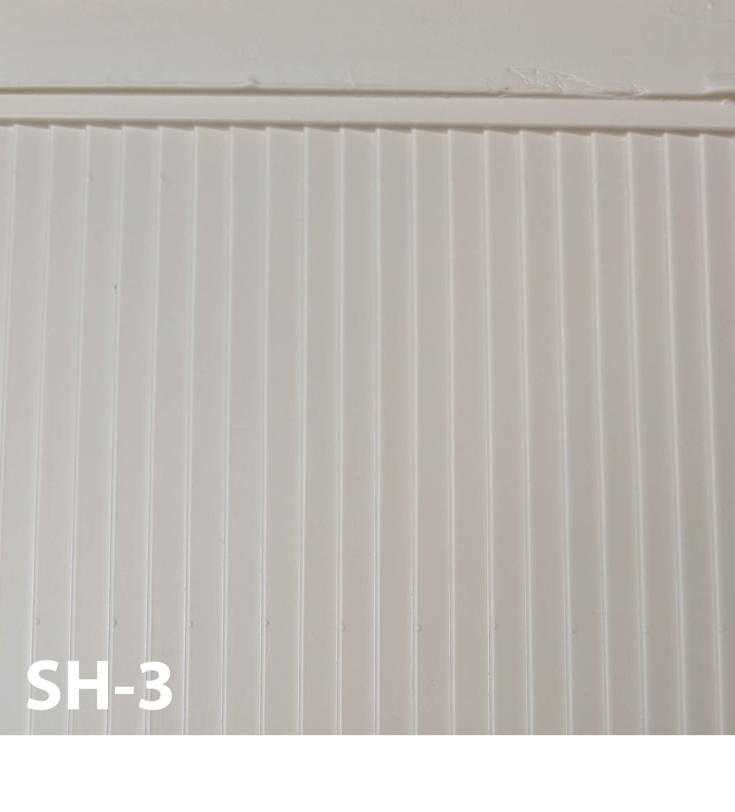 SH-3  Siding ¼” / 6mm  7” x 22” Sheet