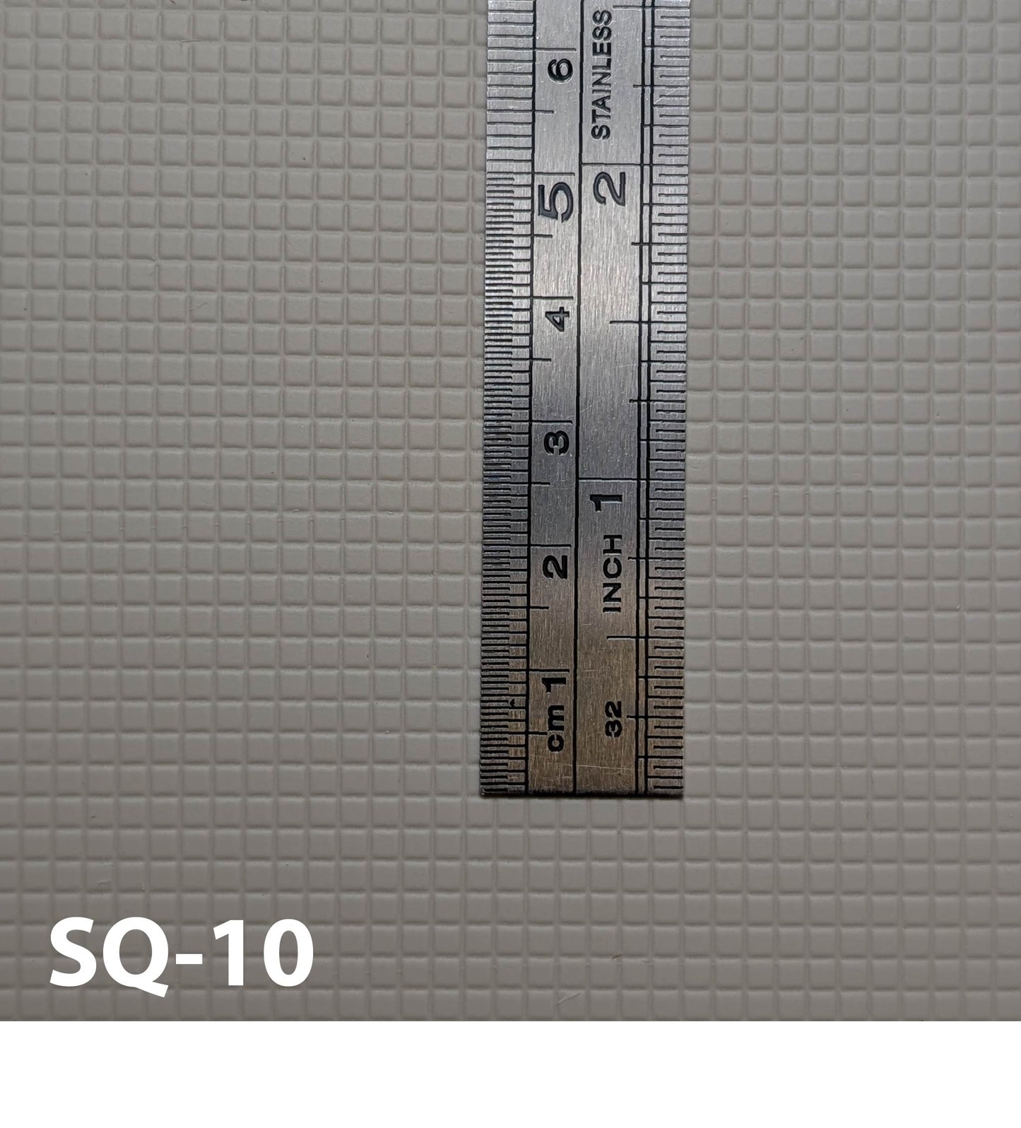 SQ-10  Tile  1/10” / 2.5mm  7” x 12” Sheet