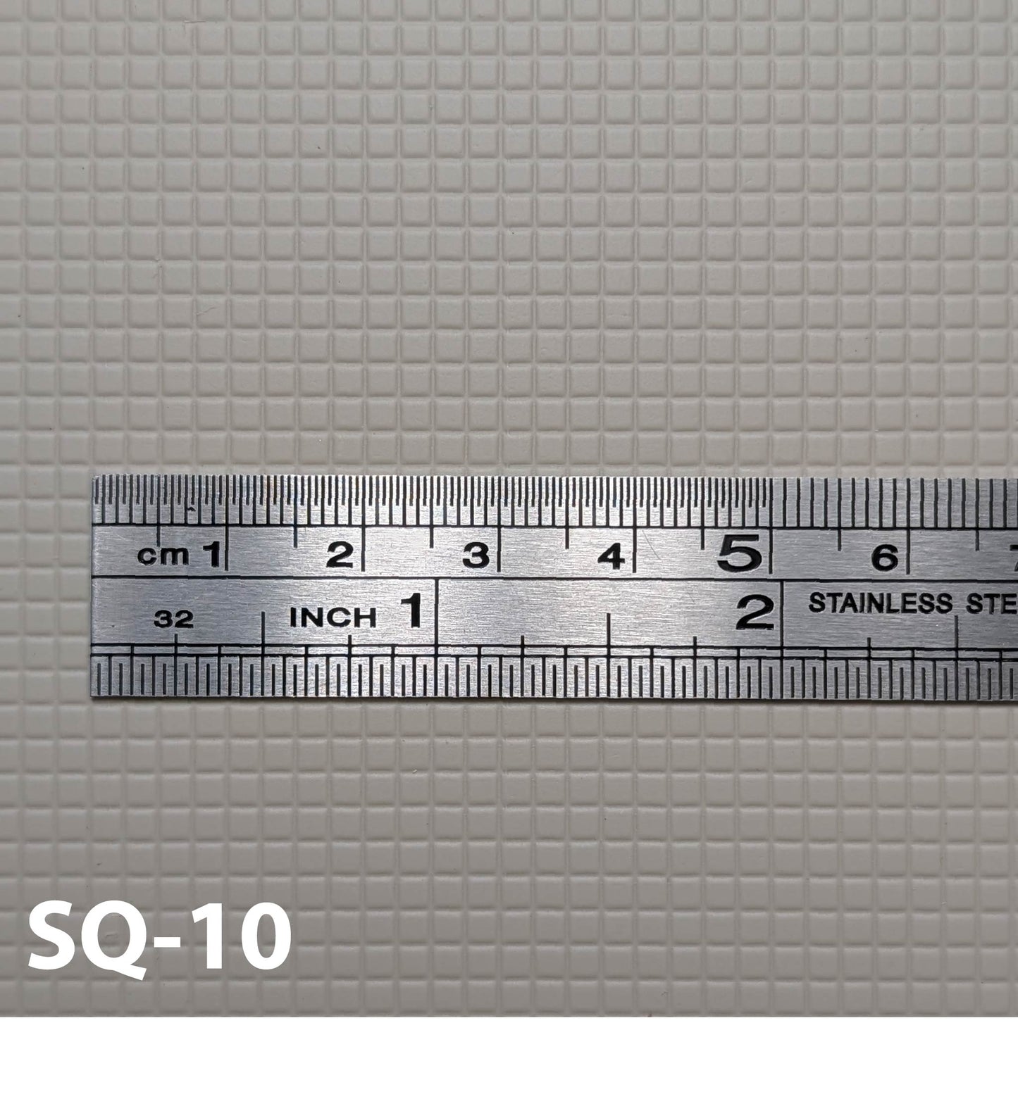 SQ-10  Tile  1/10” / 2.5mm  7” x 12” Sheet