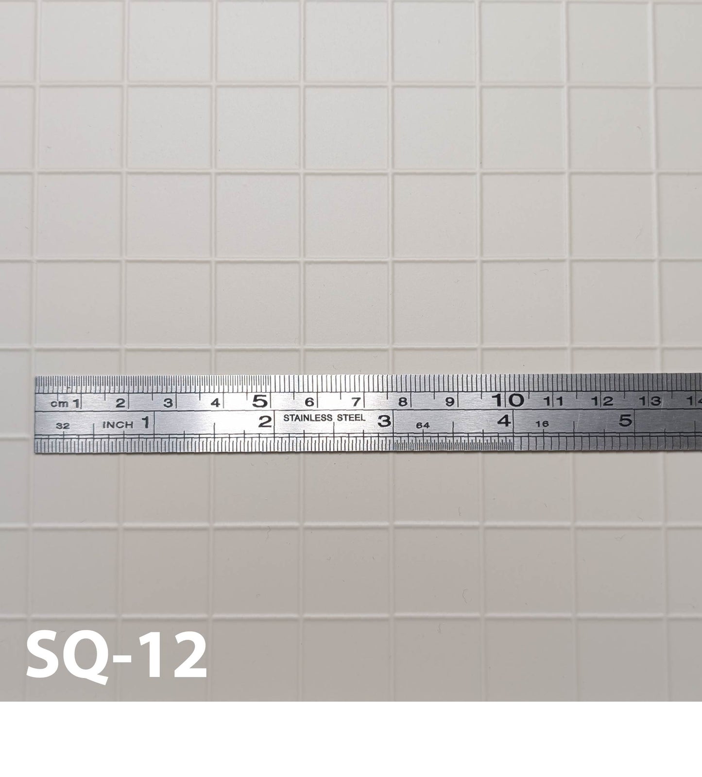 SQ-12  Tile  ¾” / 18.8mm  7” x 12” Sheet