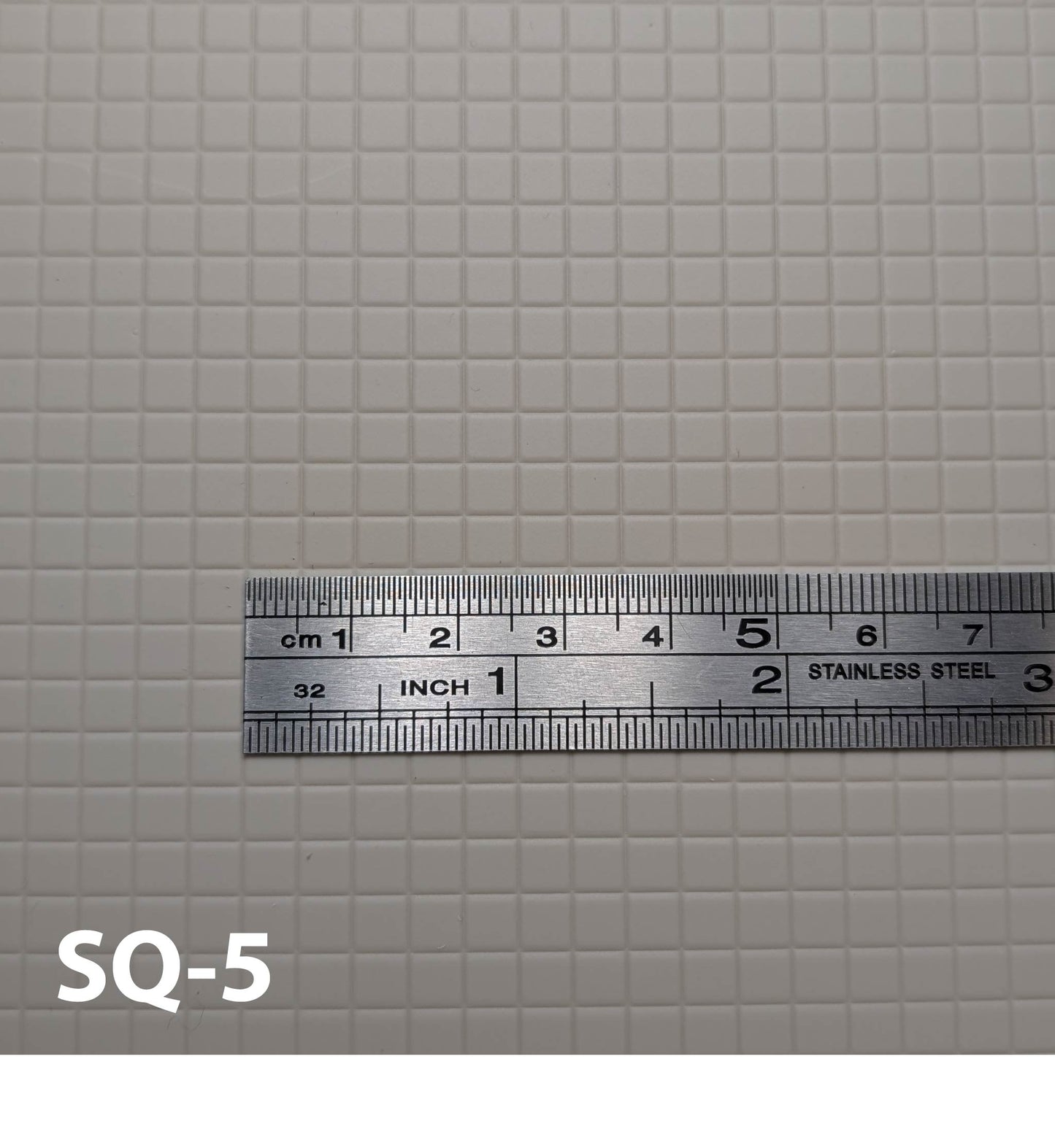 SQ-5  Tile  ⅕” / 5mm  7” x 12” Sheet