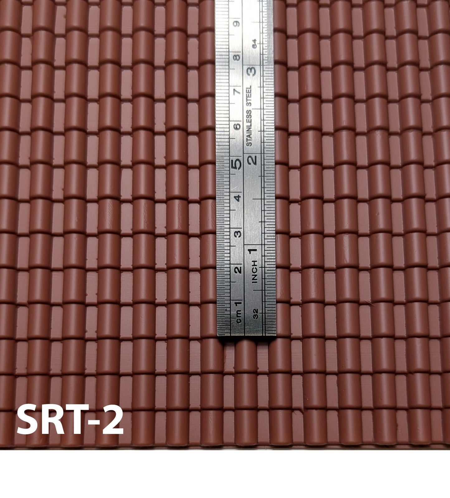 SRT-2  Spanish Roof 1:24  7” x 24” Sheet