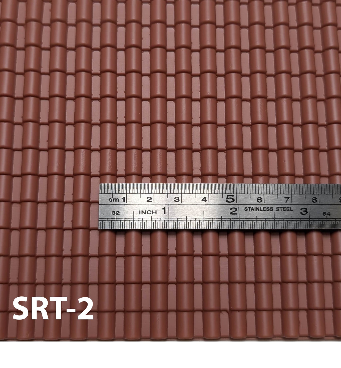 SRT-2  Spanish Roof 1:24  7” x 24” Sheet