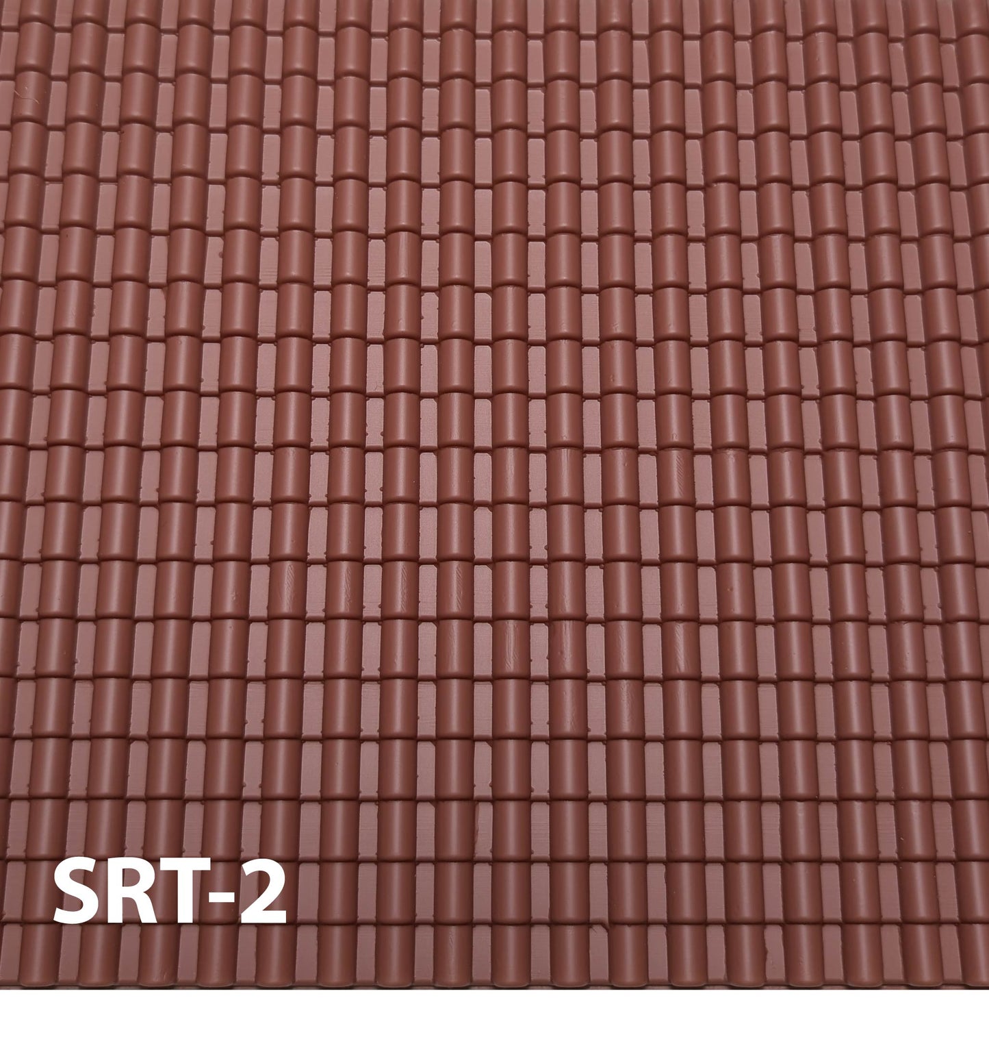SRT-2  Spanish Roof 1:24  7” x 24” Sheet