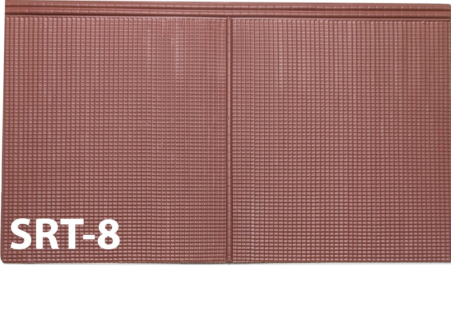 SRT-8  Spanish Roof Grey ⅛” / 1:1  7” x 12” Sheet