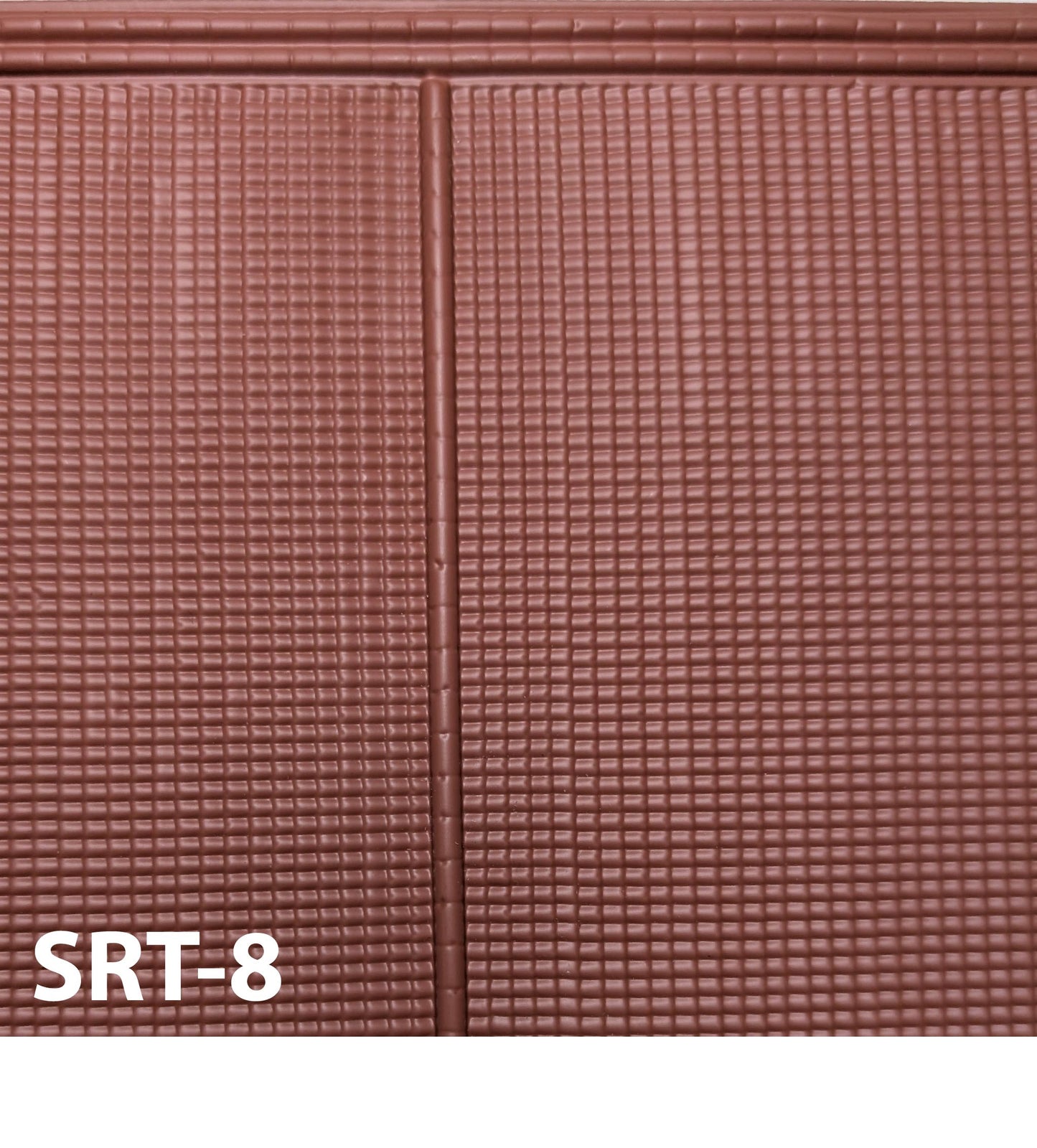 SRT-8  Spanish Roof Grey ⅛” / 1:1  7” x 12” Sheet