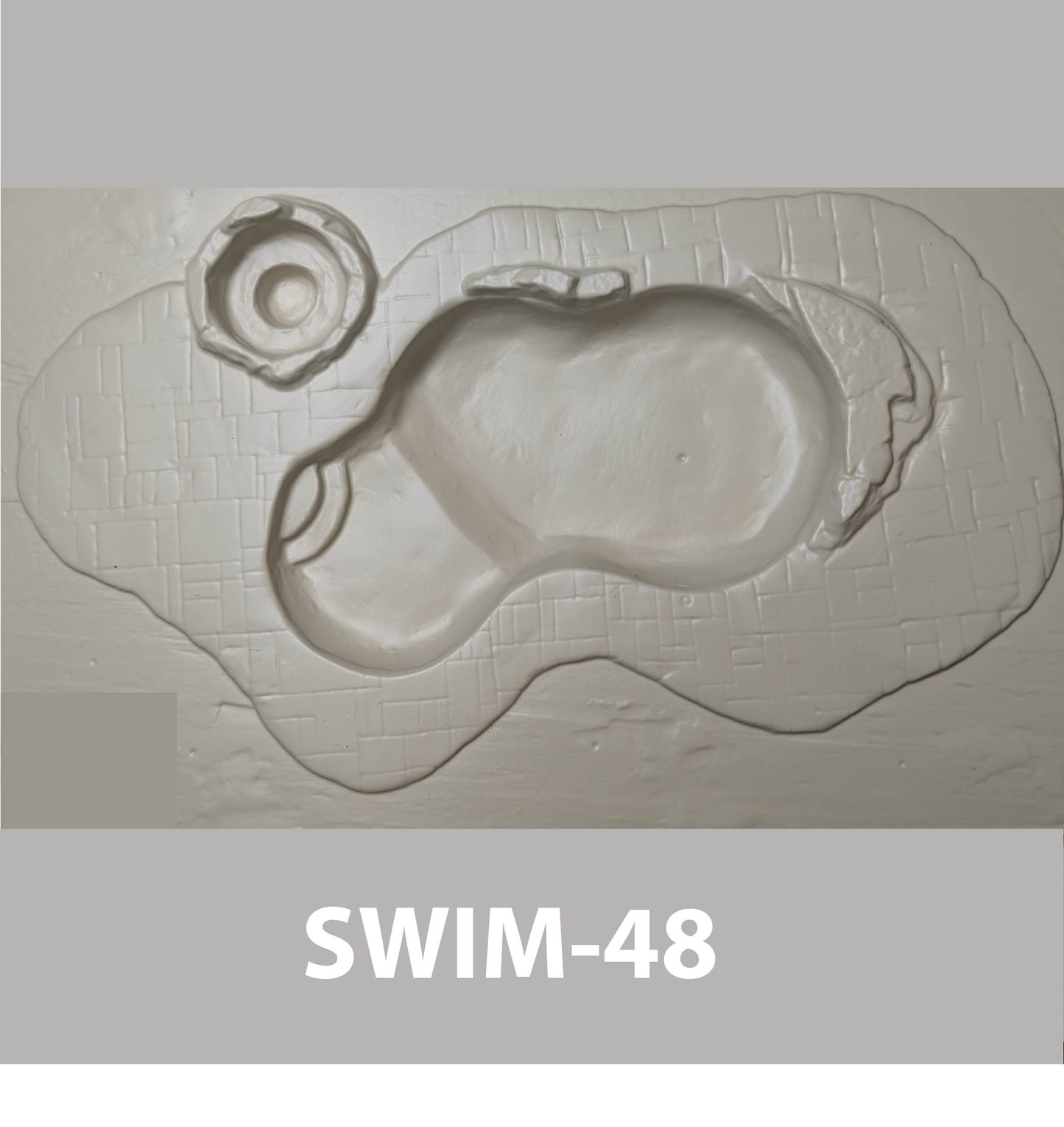 SWIM-48  Pool Grey 1:48  7” x 12” Sheet