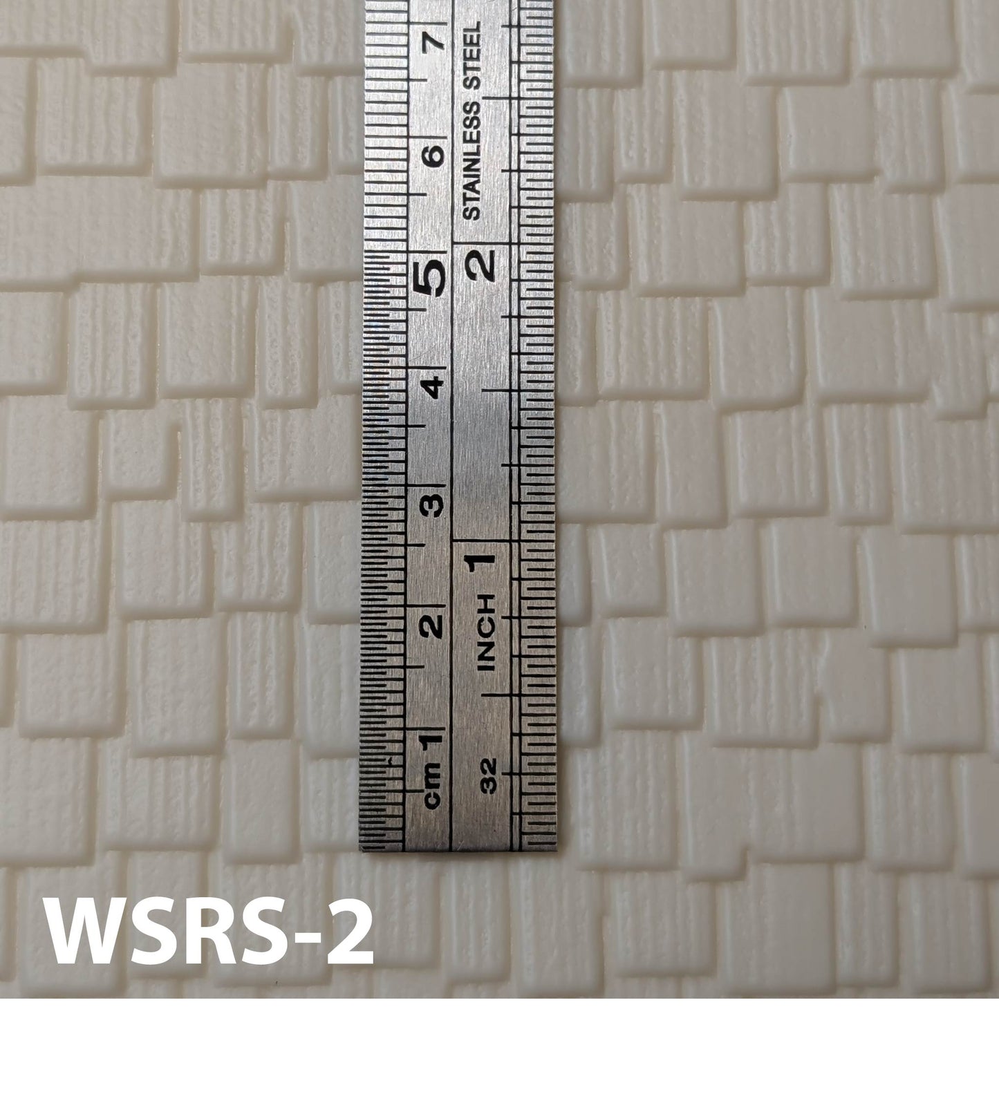 WSRS-2  Cedar Shakes Grey ½” / 1:24  7” x 24” Sheet