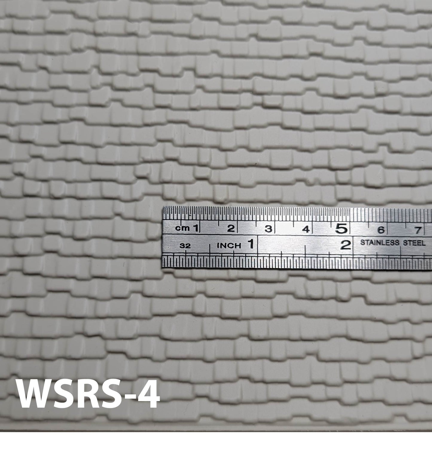 WSRS-4  Cedar Shakes  ¼” / 1:50  7” x 12” Sheet