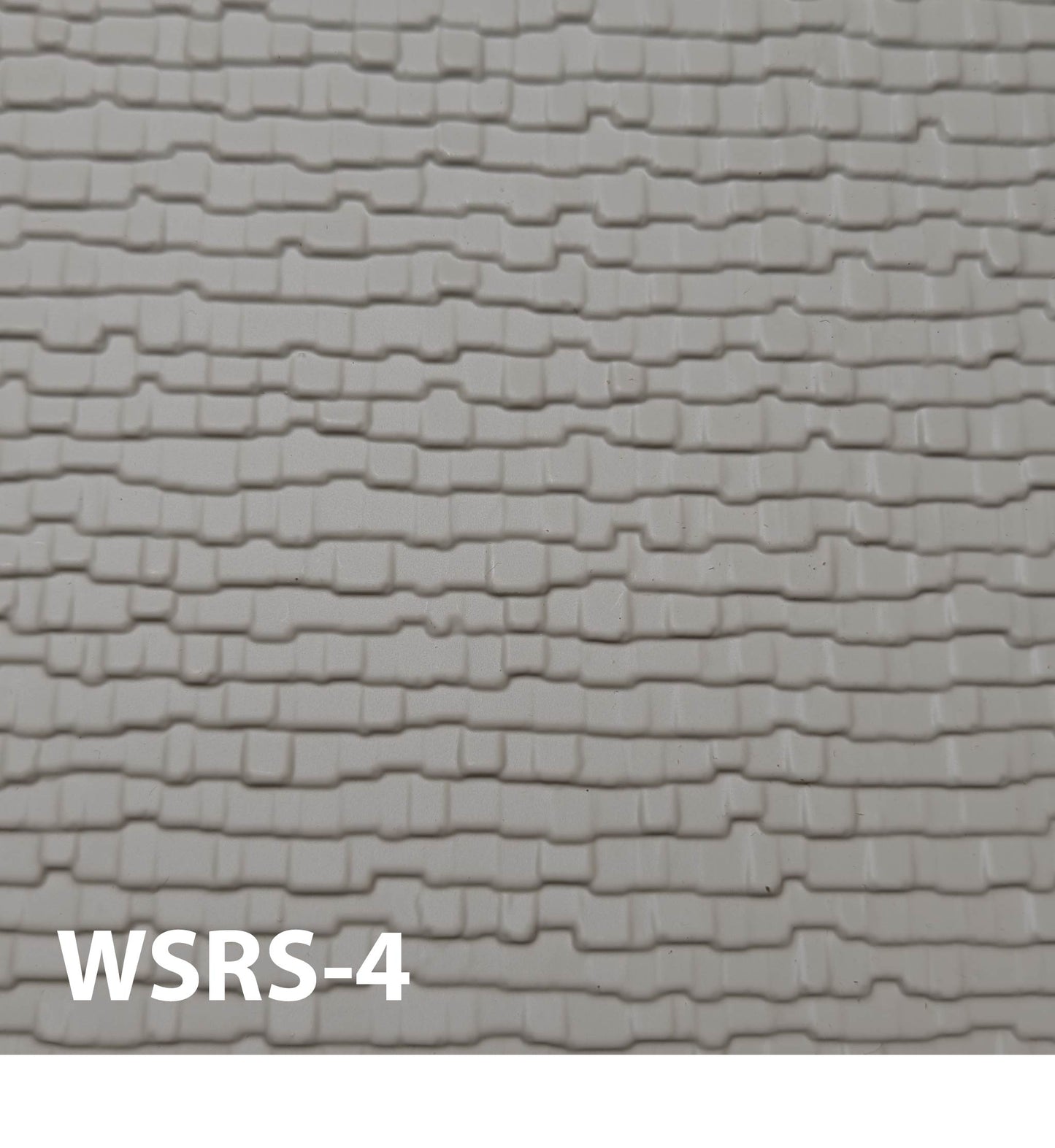 WSRS-4  Cedar Shakes  ¼” / 1:50  7” x 12” Sheet