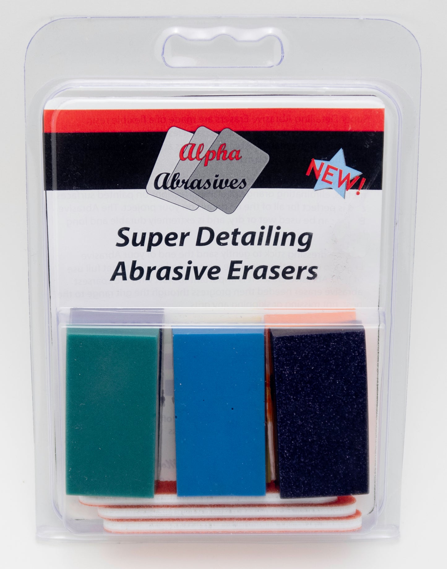 Super Detailing Abrasive Erasers