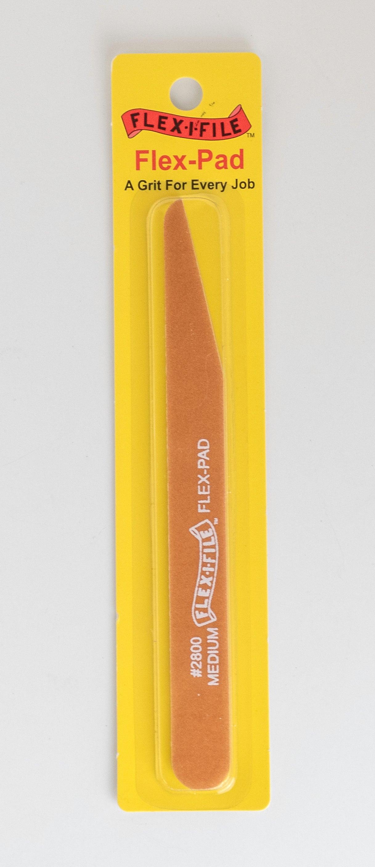 May Pad File #2800 Medium (280 grit) Single Flex-Pad File – Flex-I-File