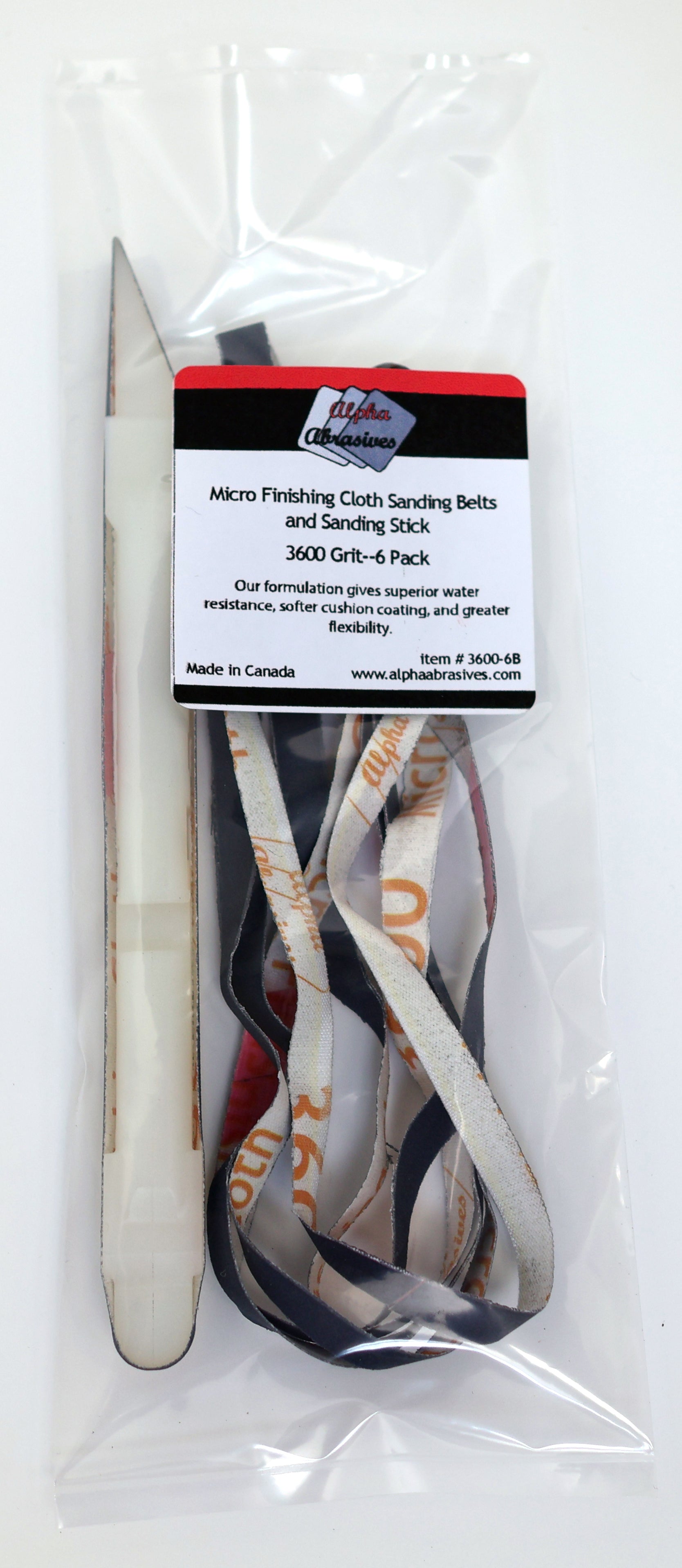 55684 Sanding Stick with Micro Cloth Abrasive Belts FlexIFile