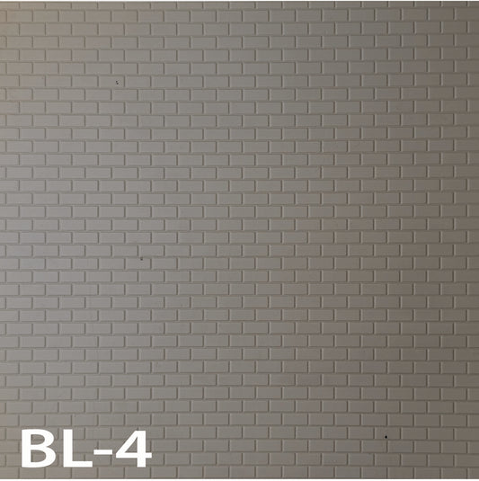 BL-4   Concrete Block Grey O ¼” / 1:50 7” x 12” Sheet