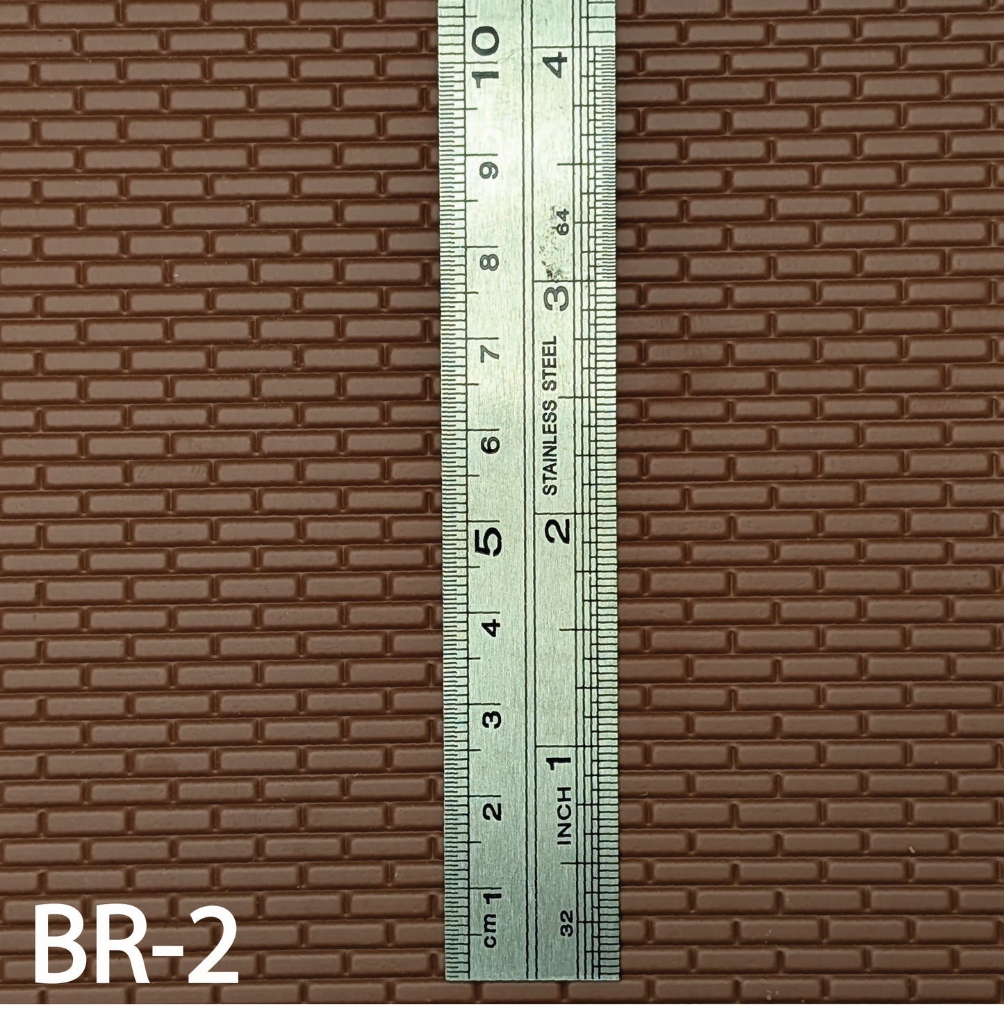 BR-2   Brick  G ½” / 1:24  7” x 24” Sheet