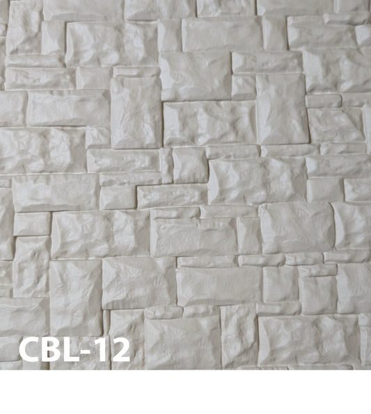 CBL-12  Castle Block Stone 1” / 1:12  14” x 24” Sheet