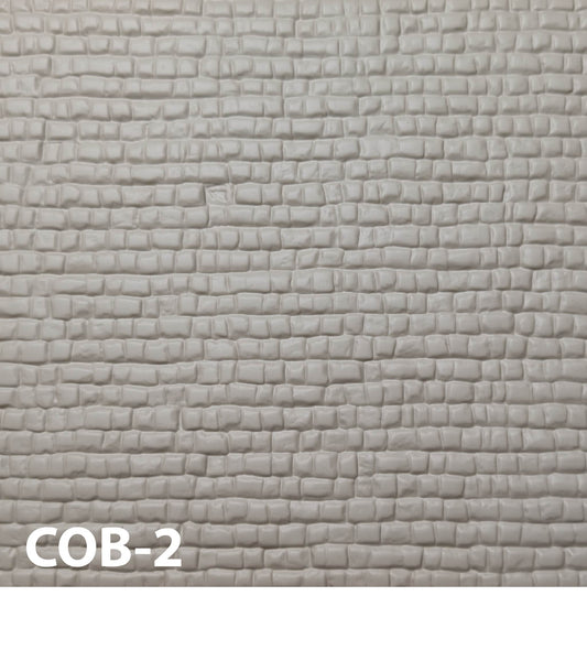 COB-2 Cobble Stone G 1/2" / 1:24 7” x 12” Sheet